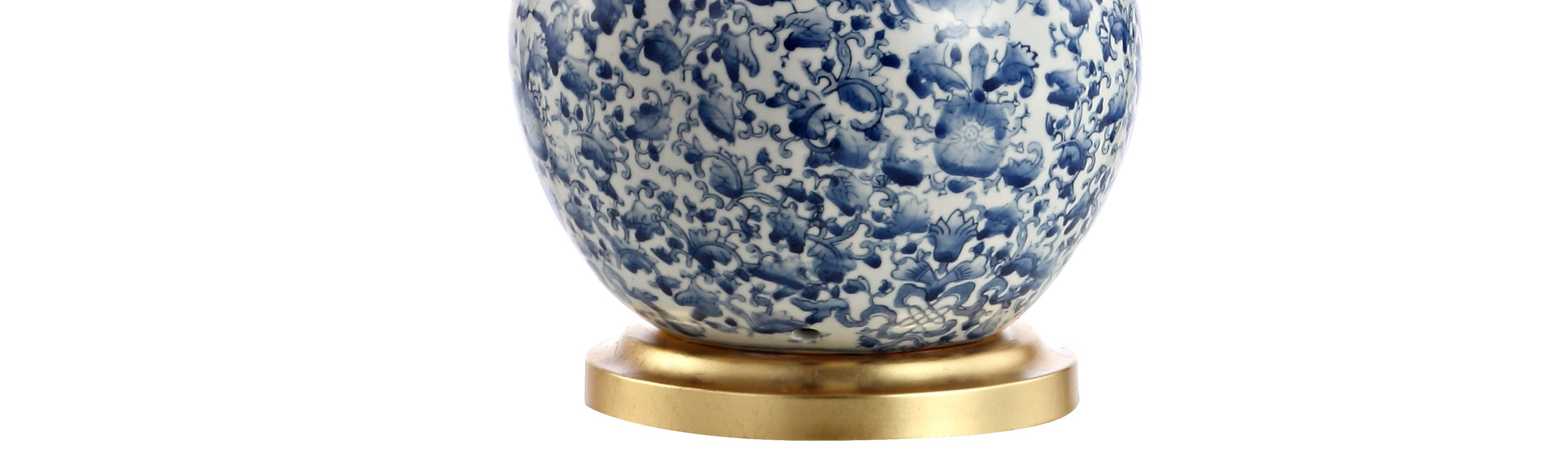 Chinois Ceramic/Iron Classic Cottage LED Table Lamp