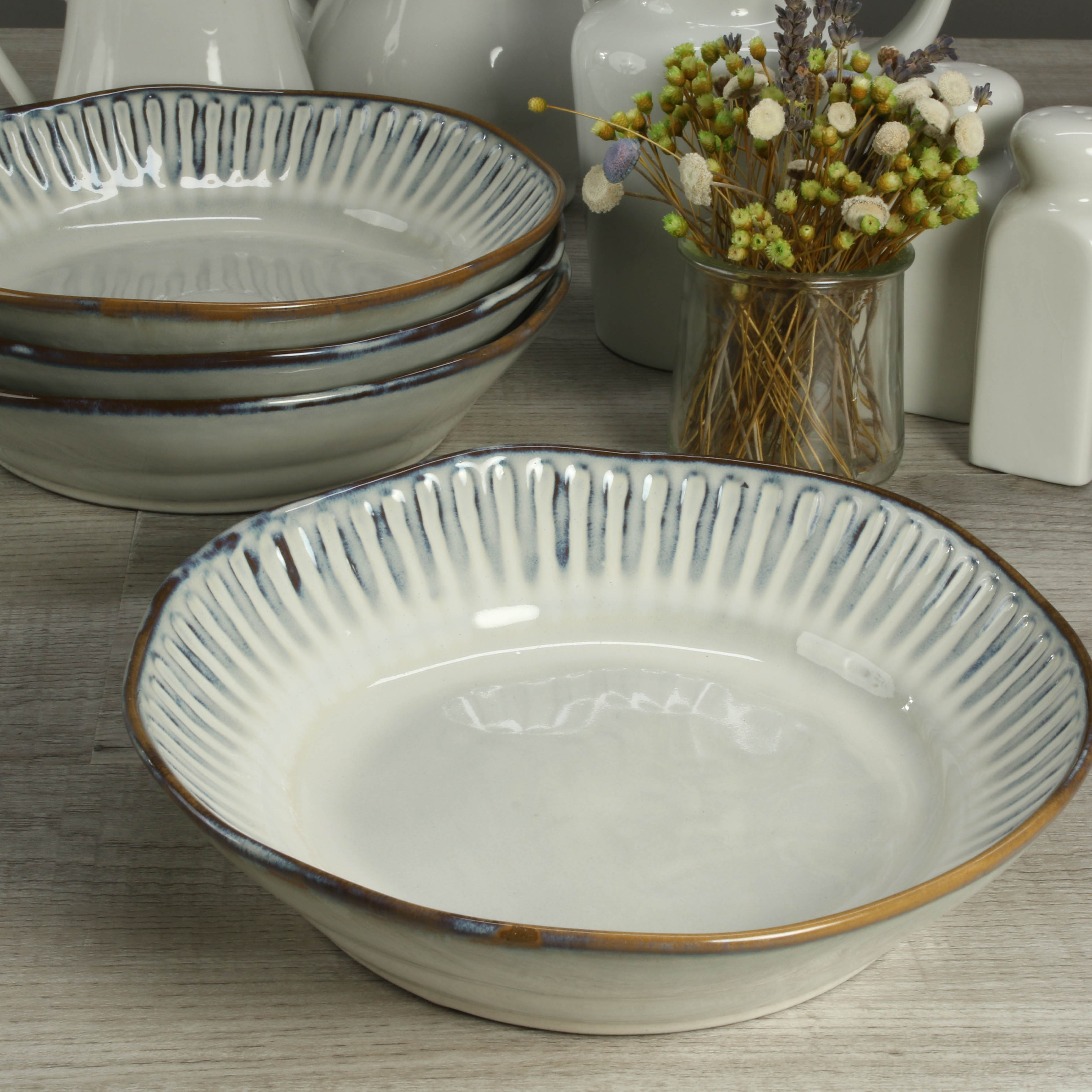 Colonnade Set of 4 Pasta Bowls