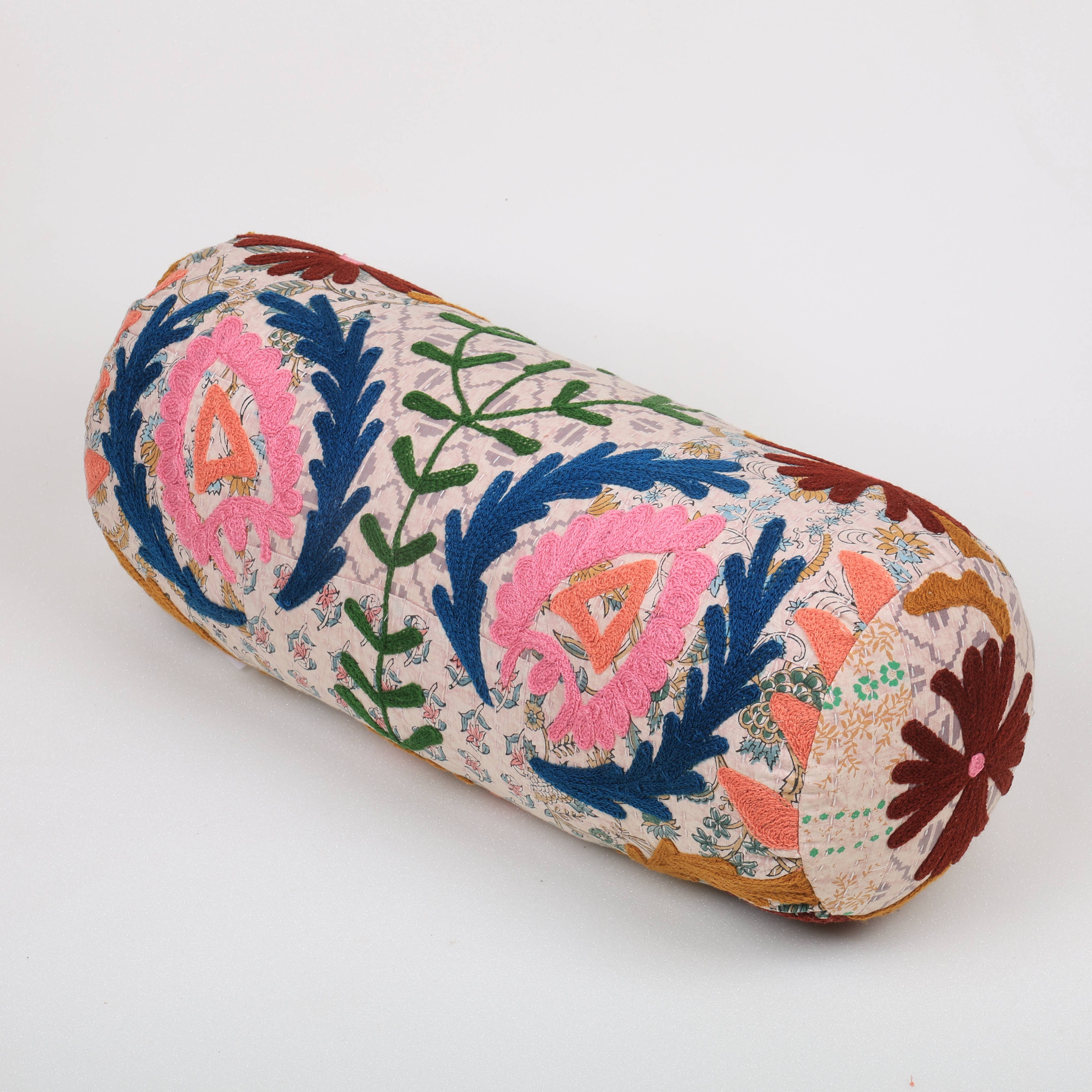 Kantha Charm Bolster
