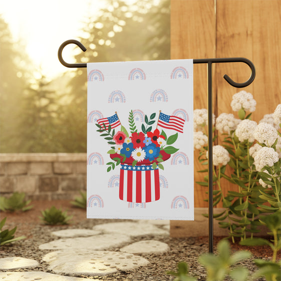 Patriotic-Floral-Hat-Garden-&-House-Banner-Home-Decor