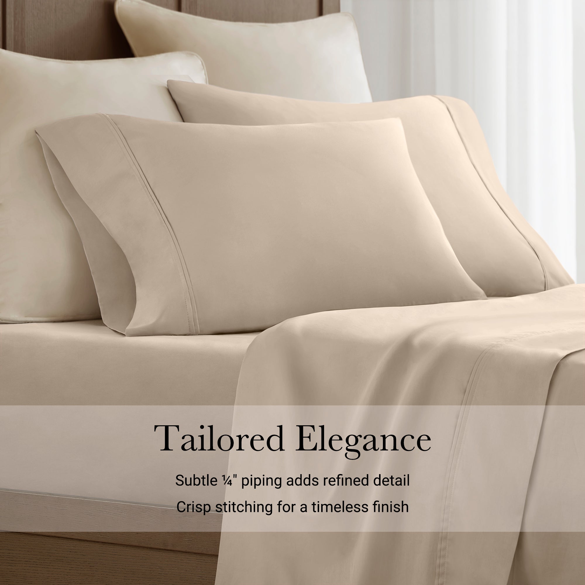 100% Egyptian Cotton Sateen Sheet Set