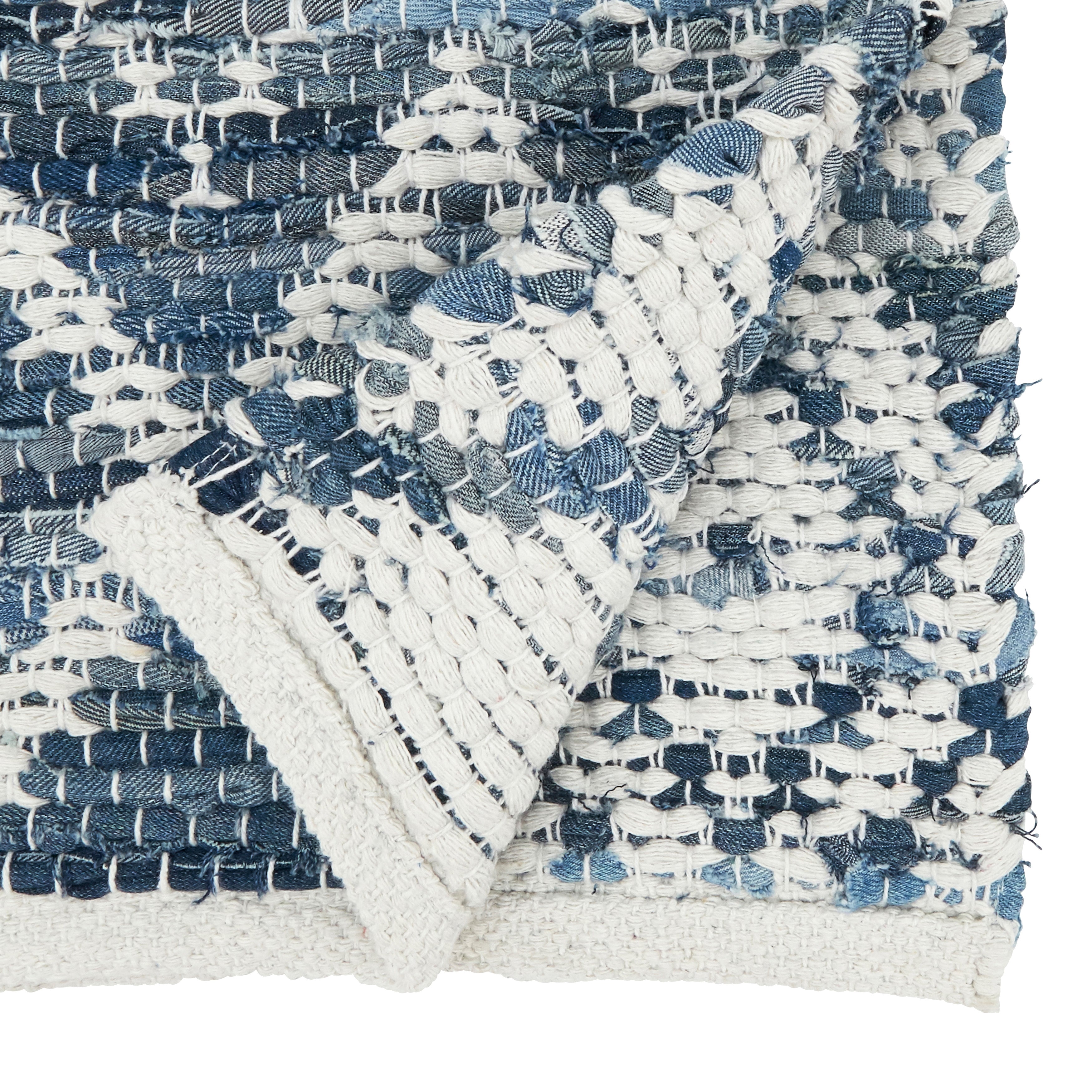 Ethnic Charm Diamond Chindi Table Runner