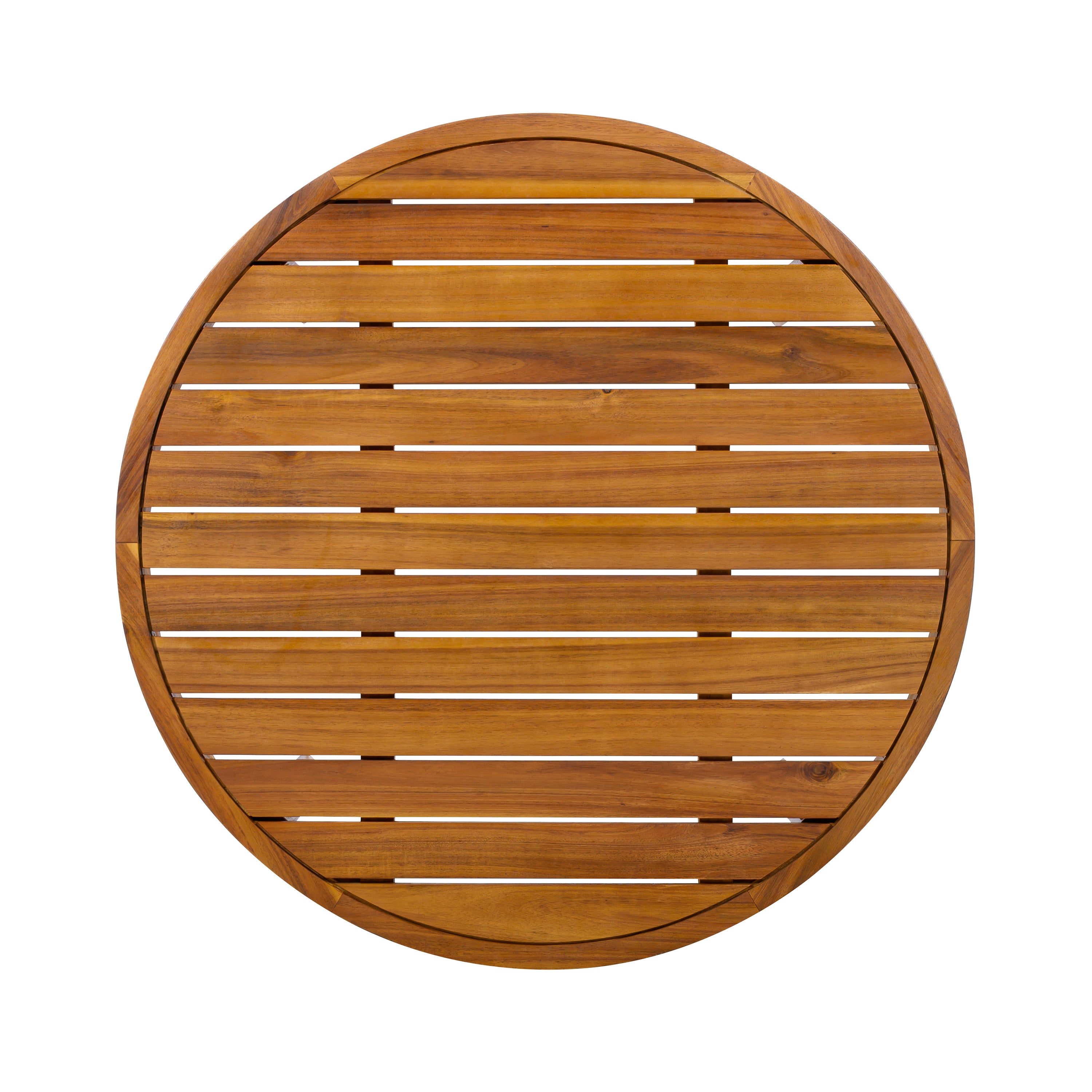 Millie Outdoor Acacia Wood Loveseat & Coffee Table Set