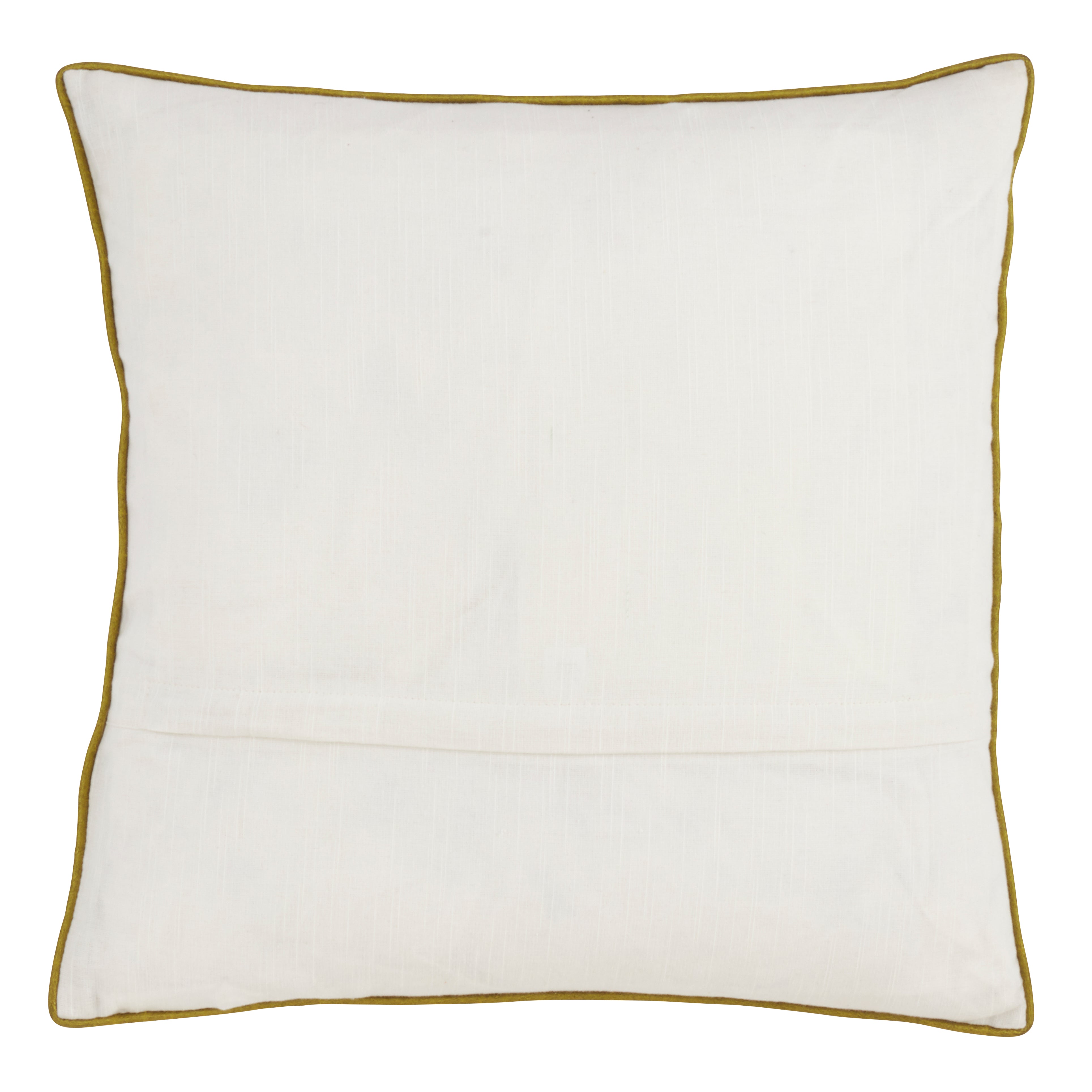 Beaded Palm Tree Throw Pillow