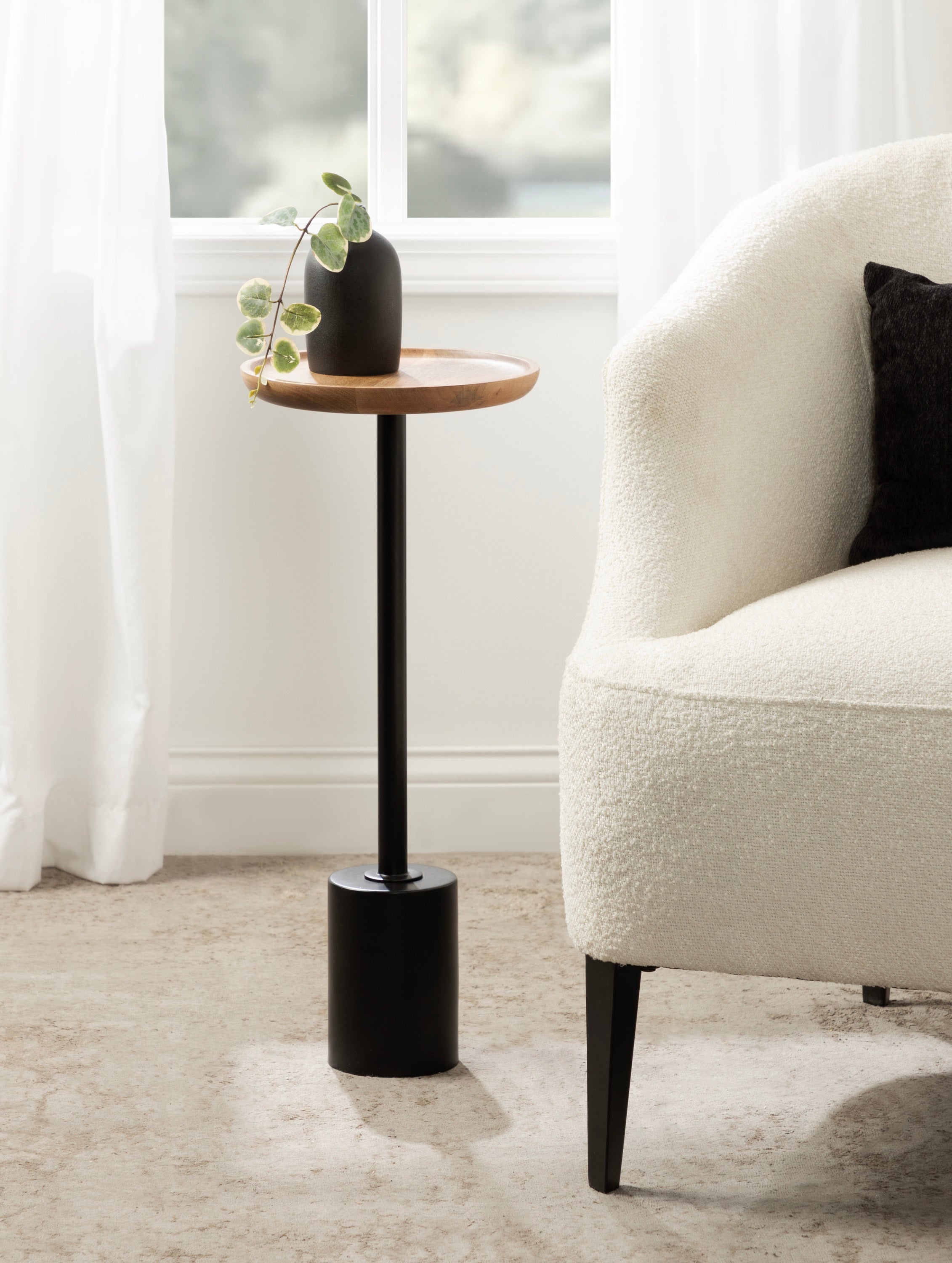 Xyler Wood and Metal Table