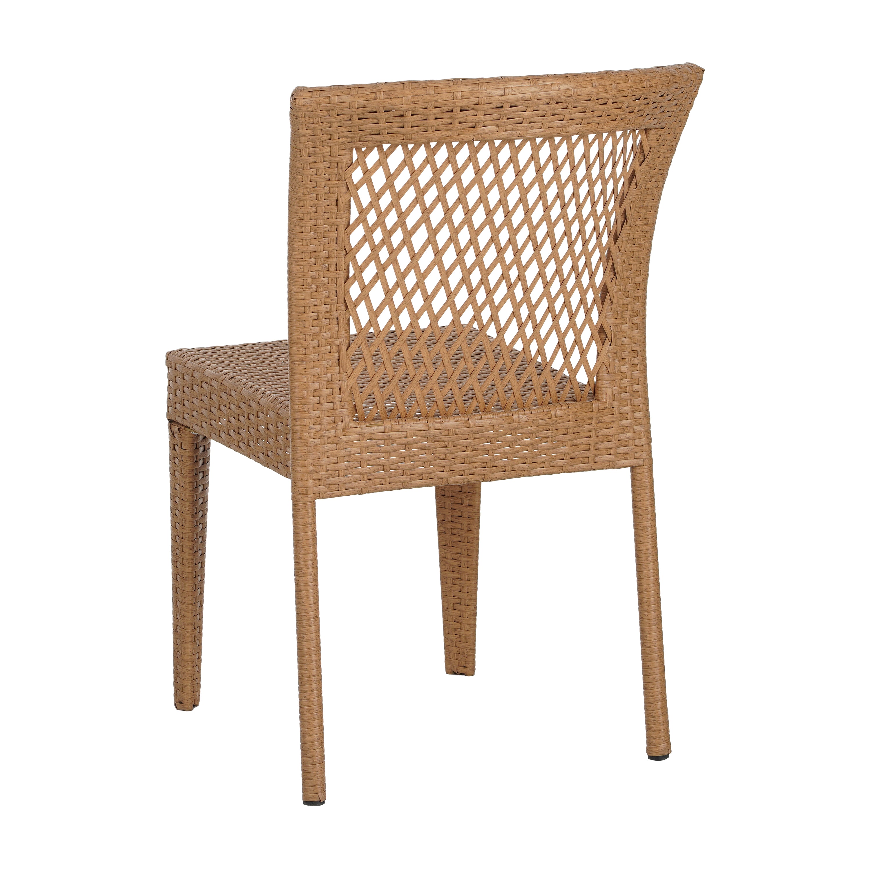 Farley Stacking Outdoor Dining Chairs, Set of 2
