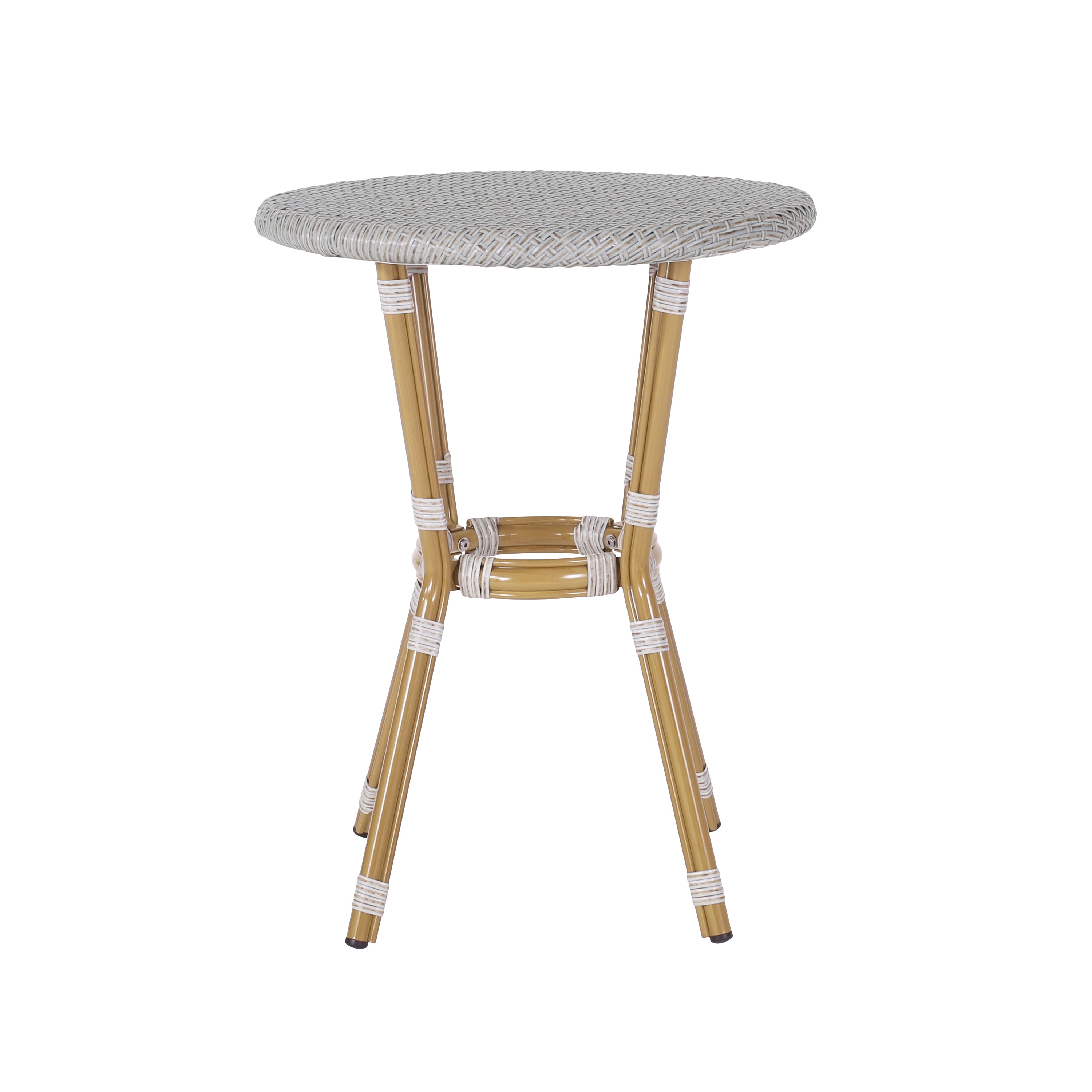 Eternity 3-Piece Bistro Set with 2 Armless Chairs and Round Table