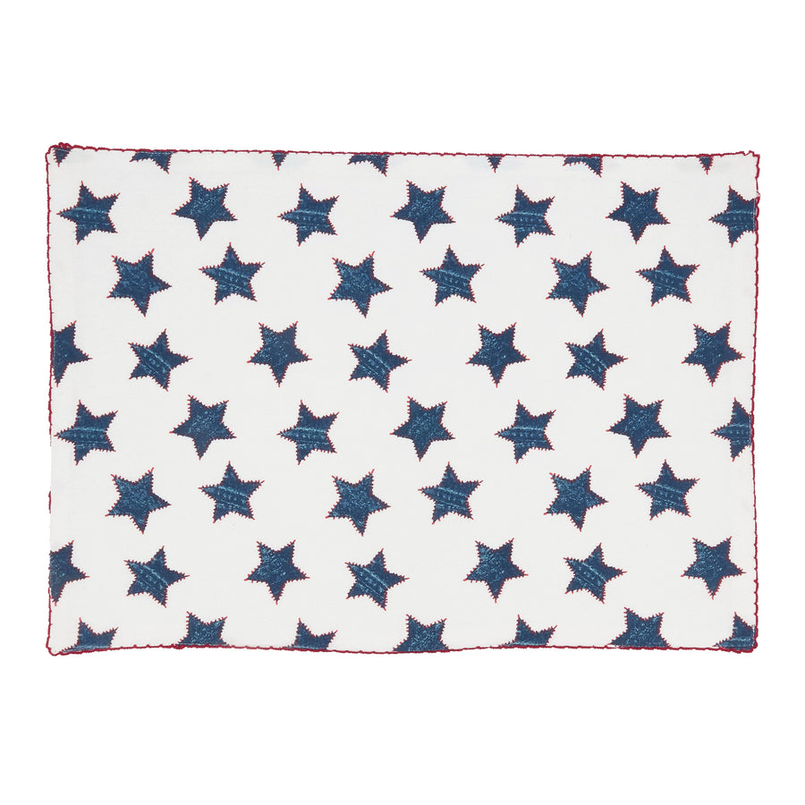 Whipstitch Americana Stars Placemat, Set of 4