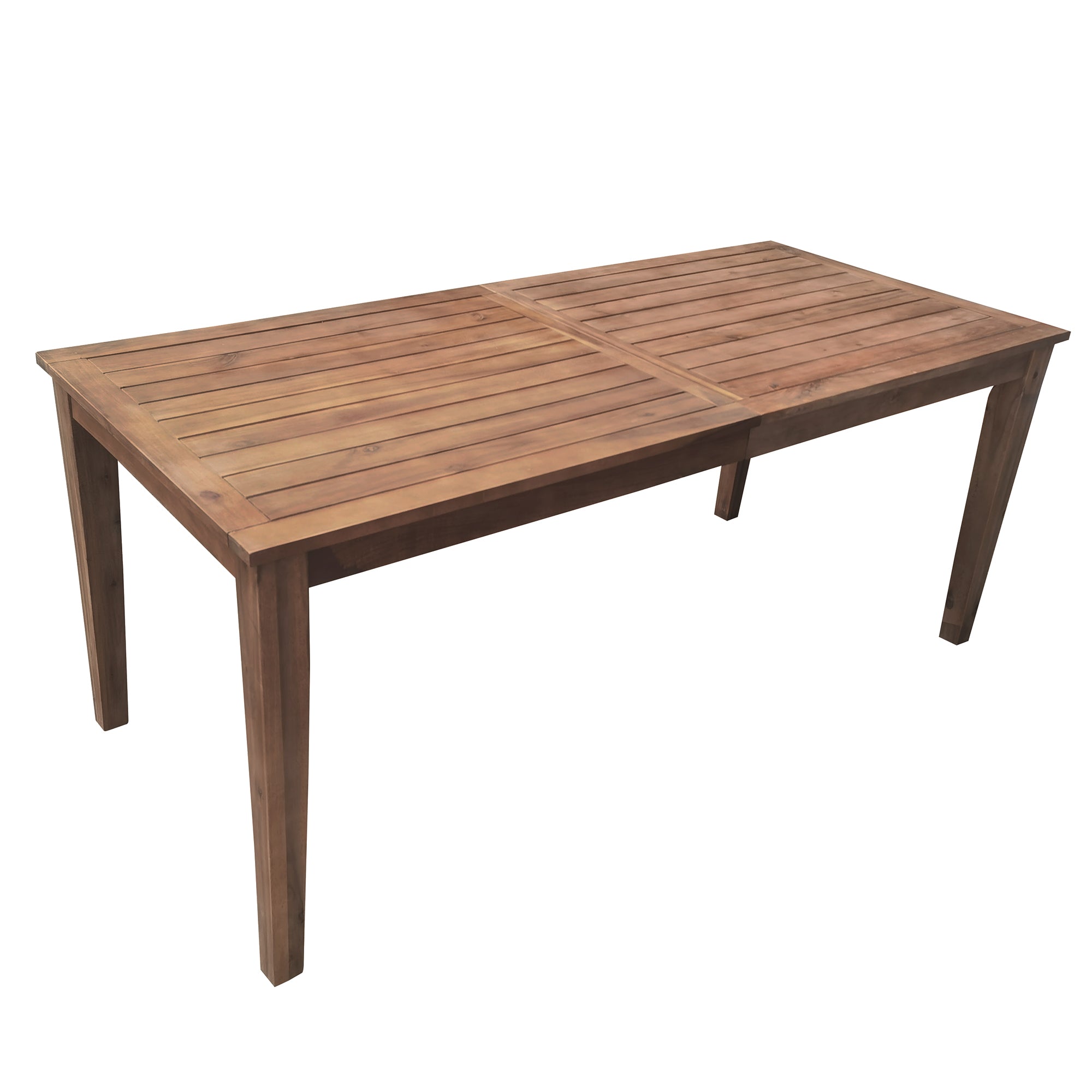 Acacia Wood Outdoor Dining Set with Table And 6 Chairs