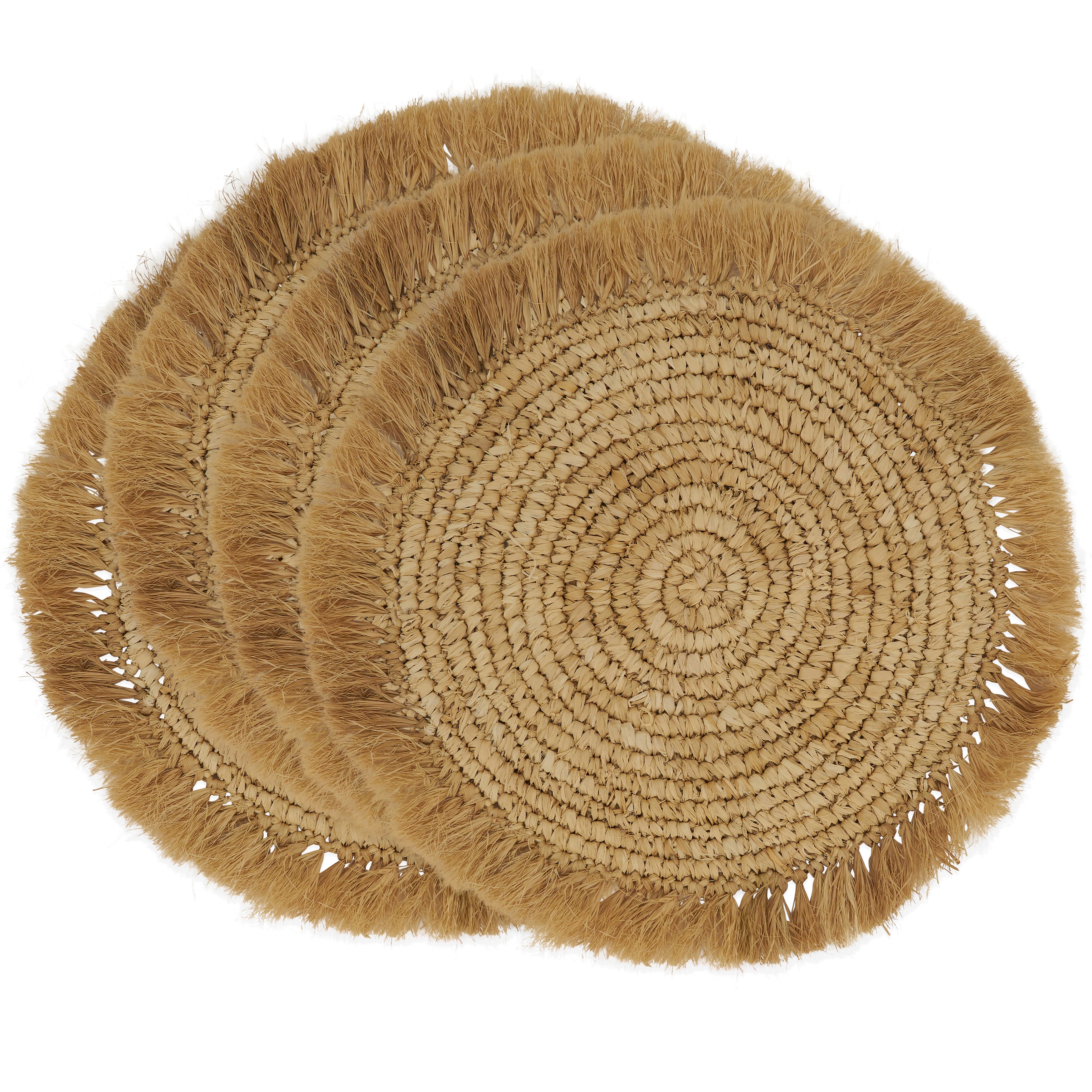 Raffia Placemat, Set of 4