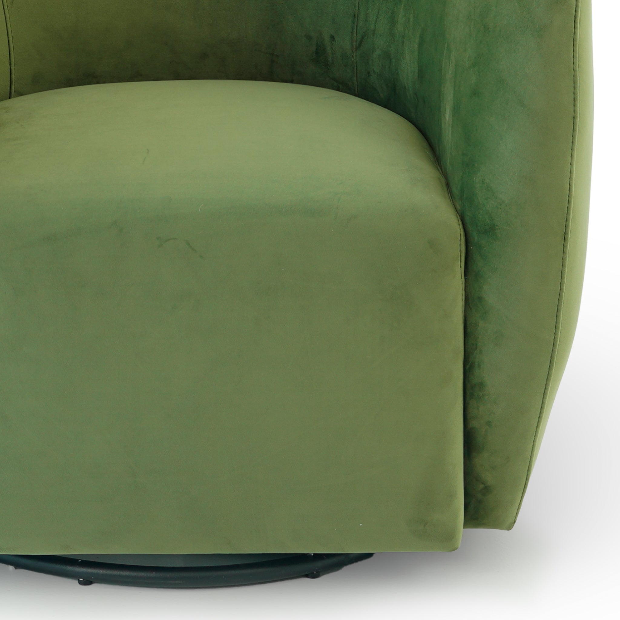 Renee Velvet Swivel Chair