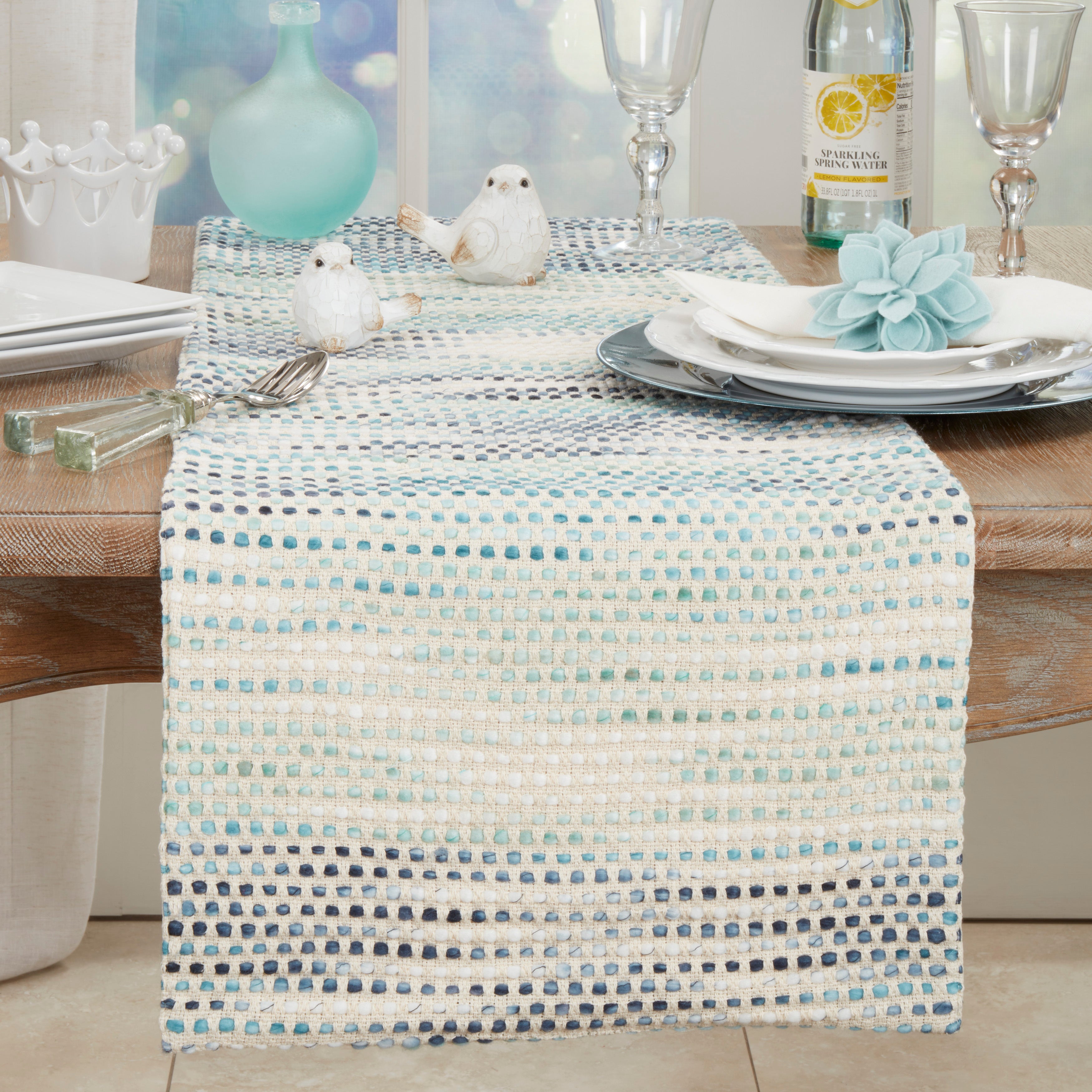 Confetti Style Woven Table Runner