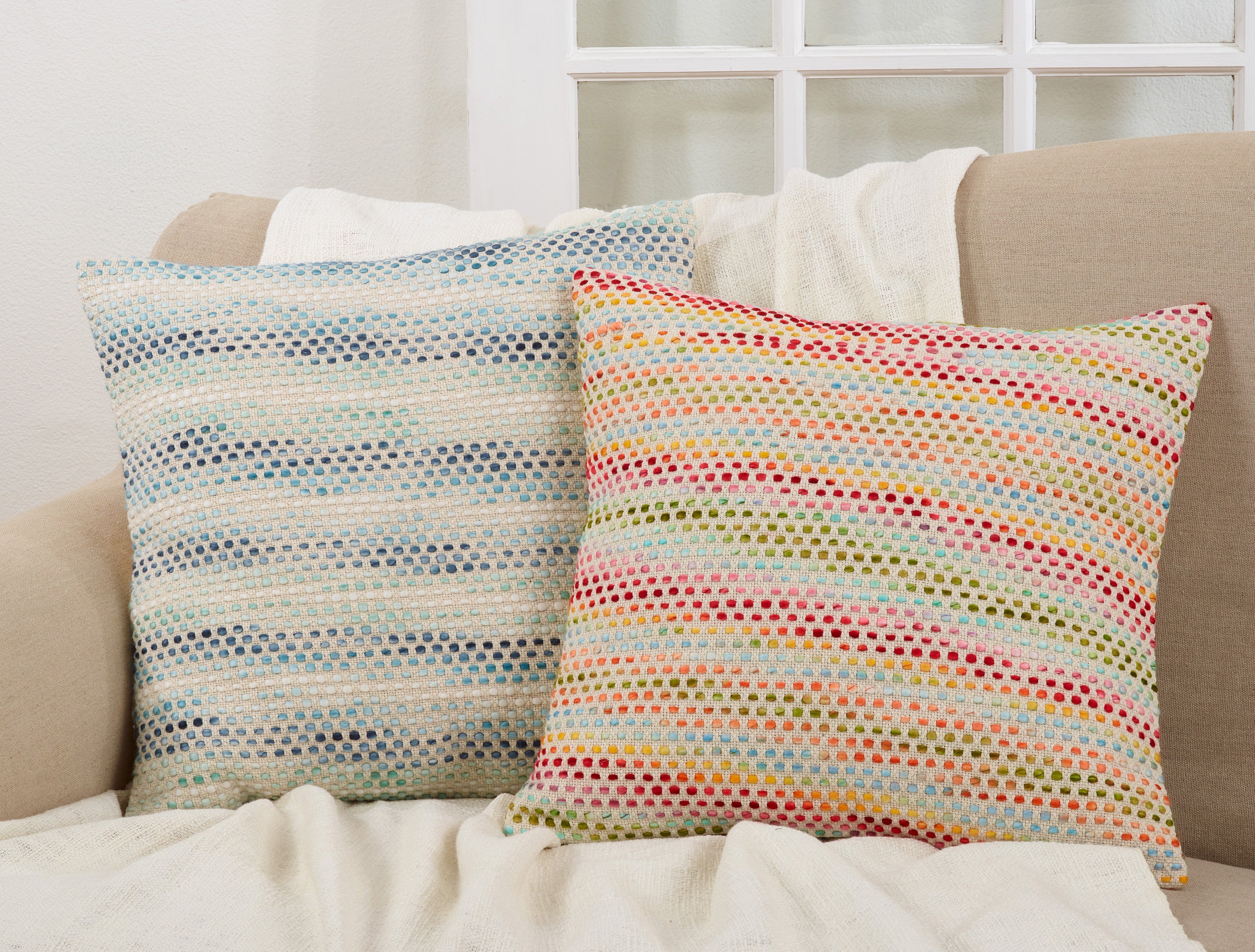 Confetti Design Throw Pillow