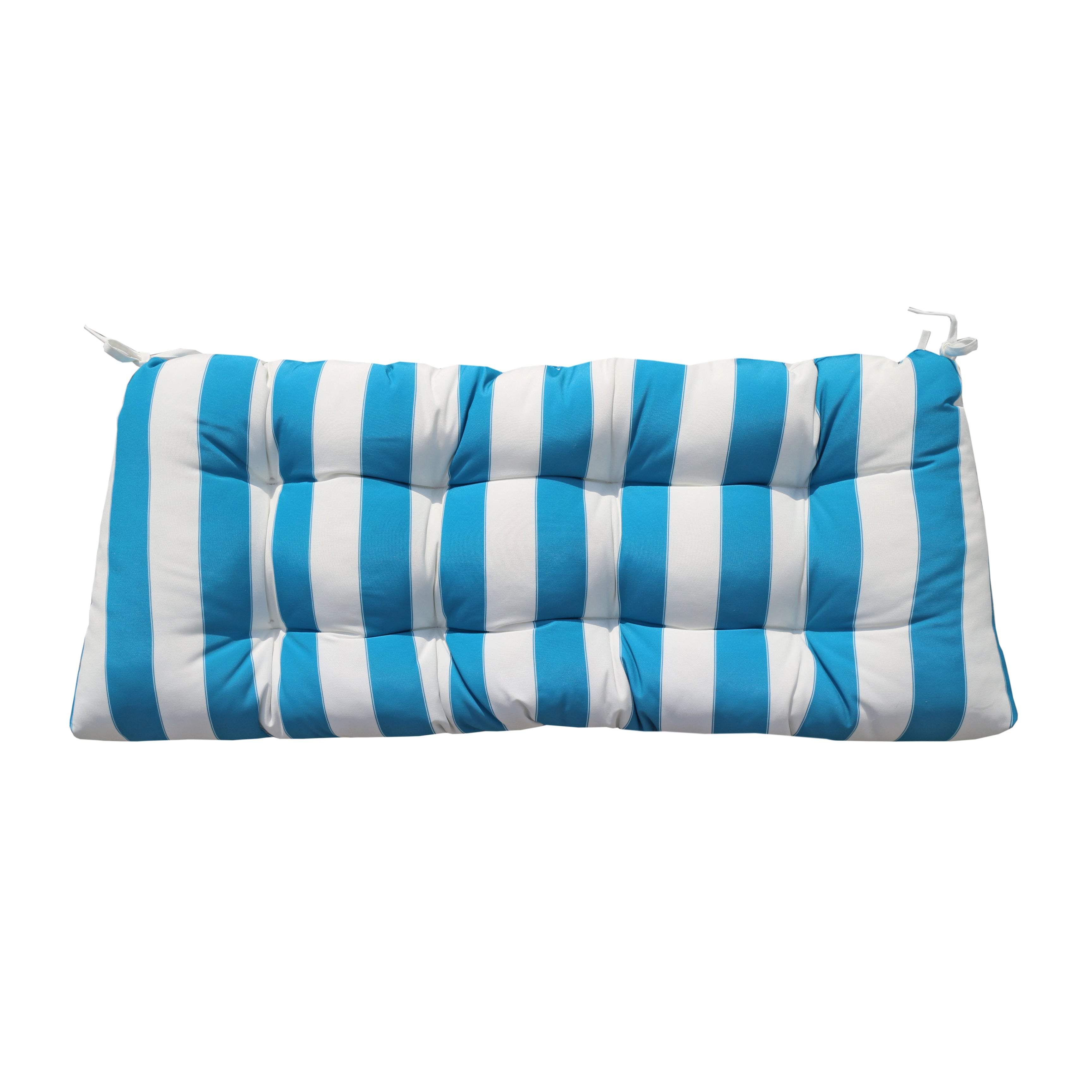 47" Tufted Outdoor Bench Cushion