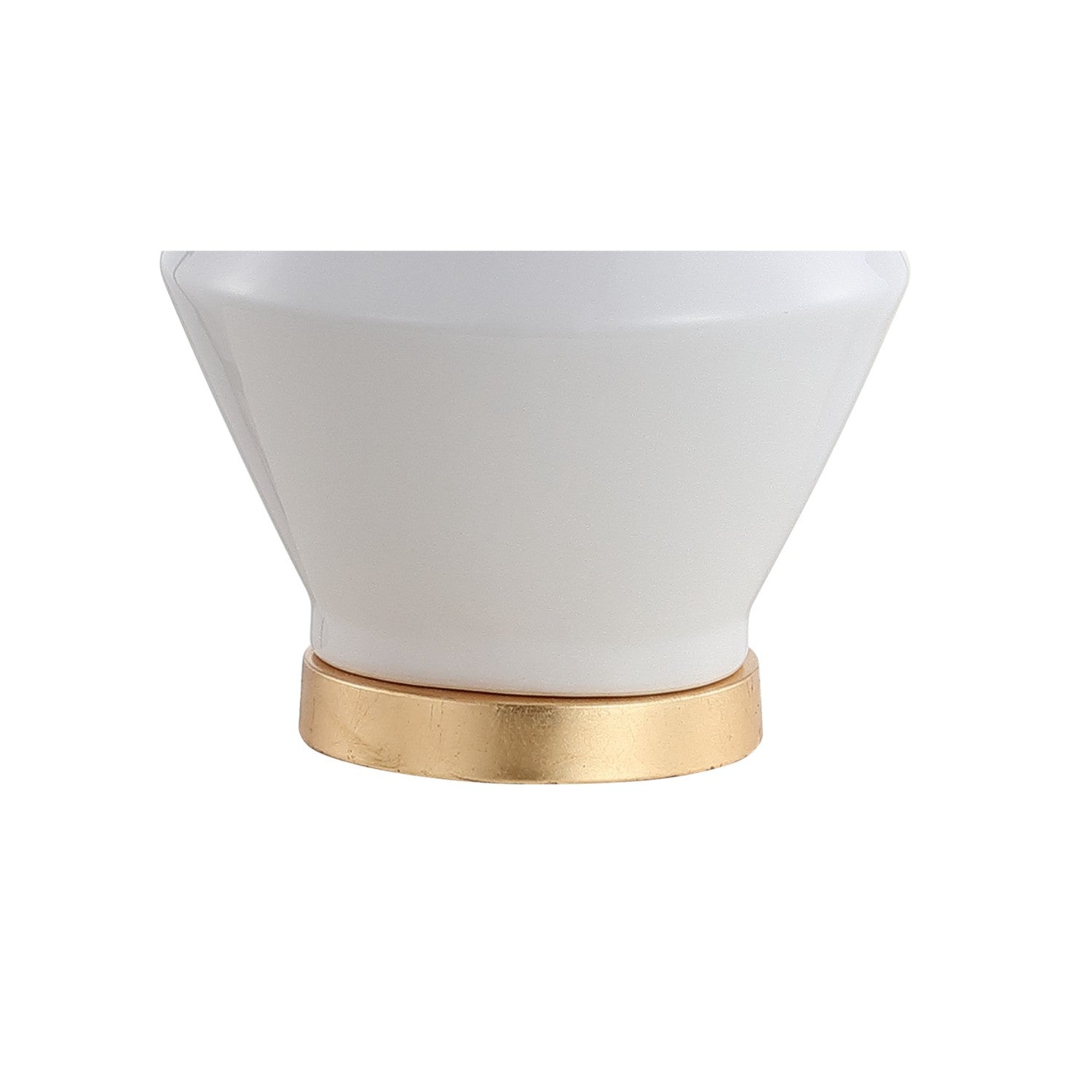 Alba Geometric Ceramic/Metal LED Table Lamp