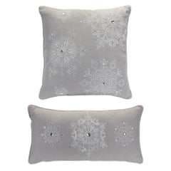 Bead-Embroidered-Snowflake-Pillow-(set-of-2)-textiles