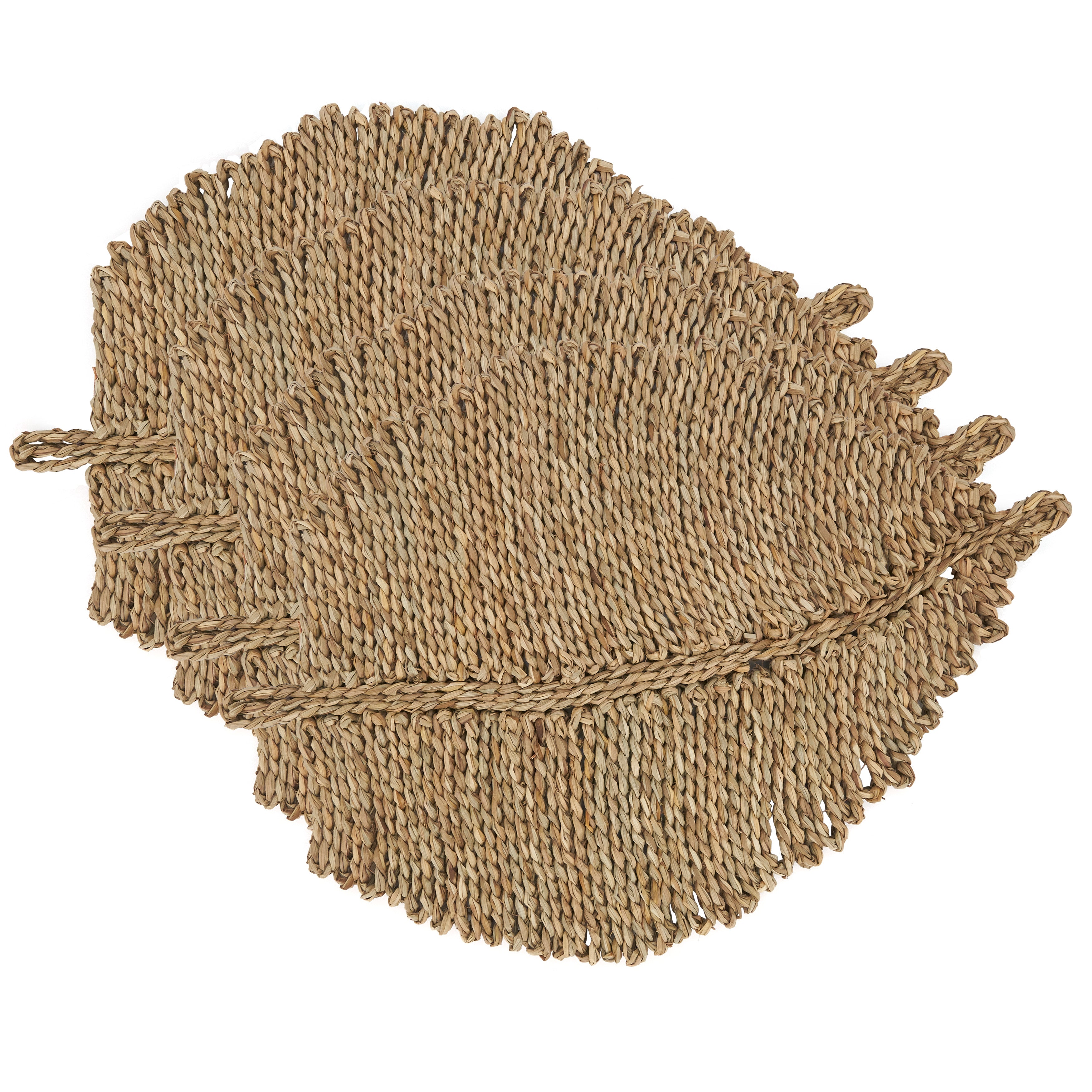 Pier 1 Sea Grass Leaf Placemat - Thumbnail 4