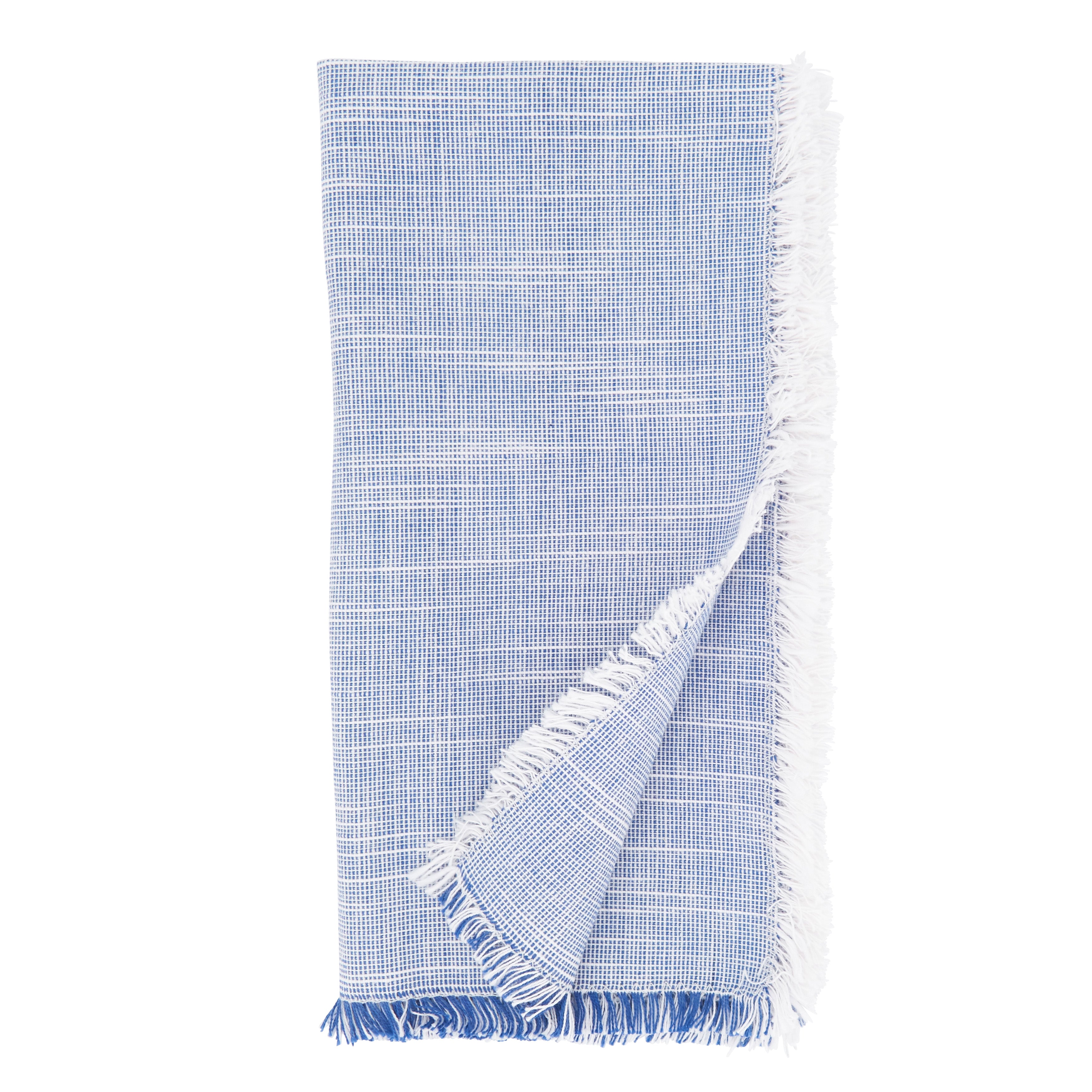 Two-Tone Fringe Napkin, Set of 4