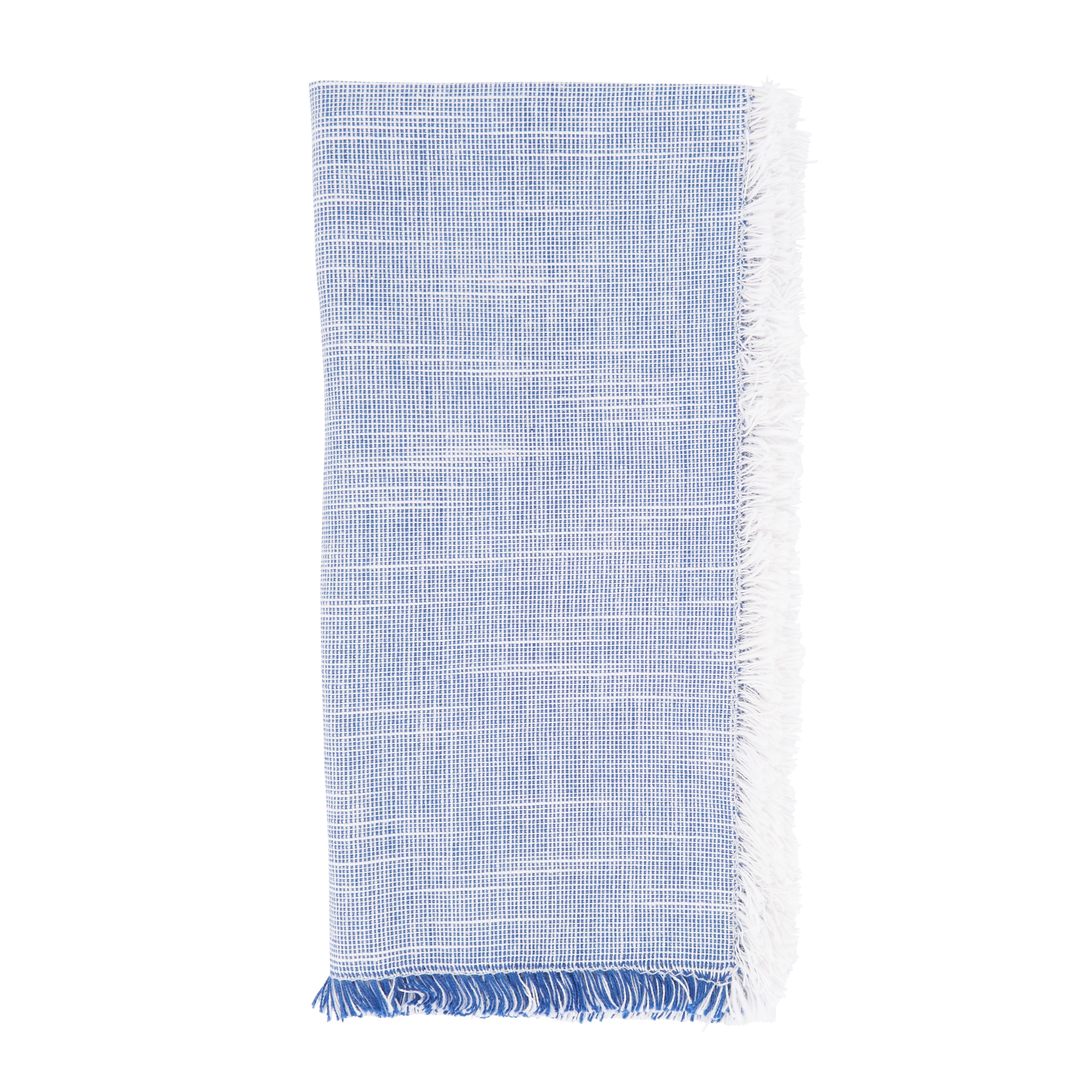 Two-Tone Fringe Napkin, Set of 4
