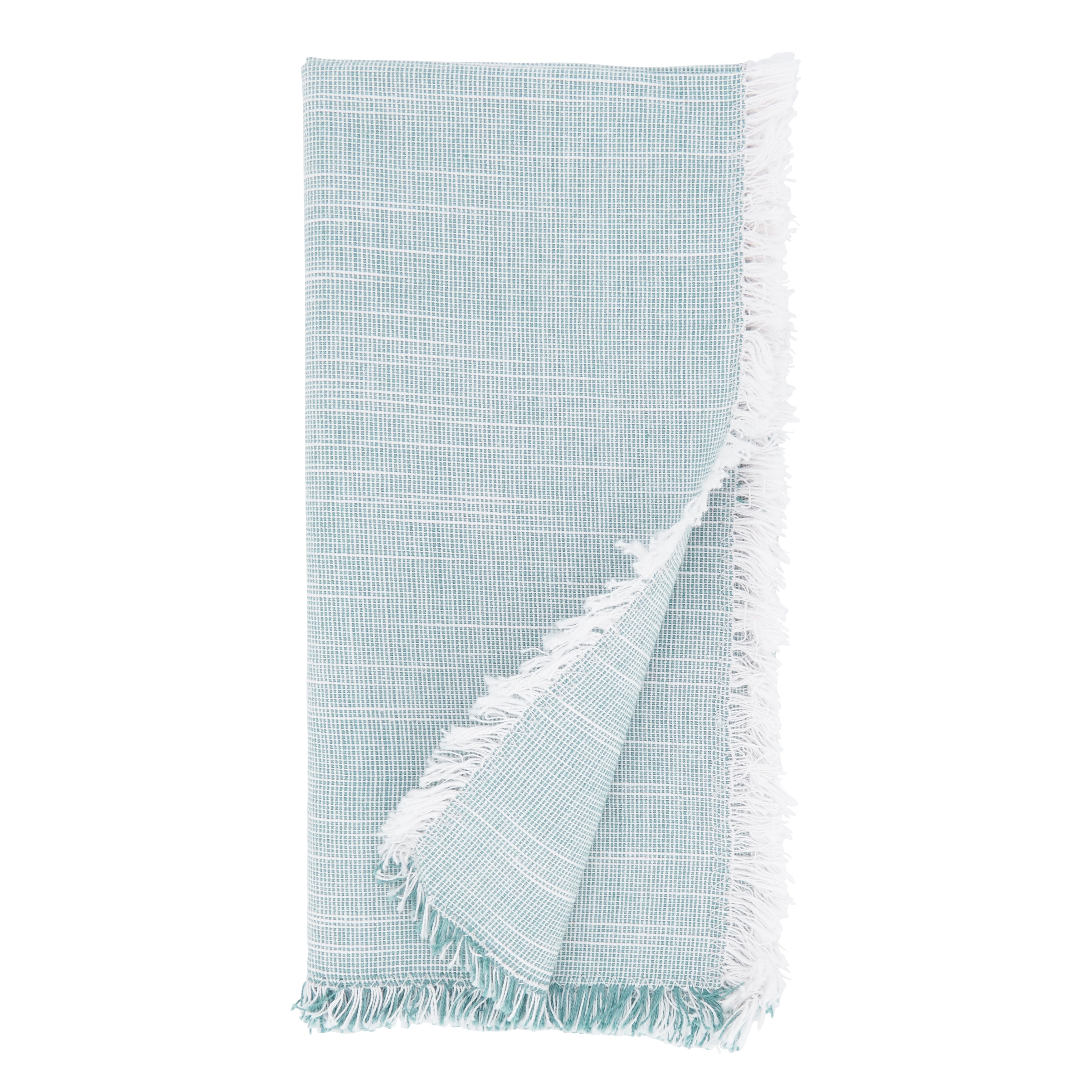 Two-Tone Fringe Napkin, Set of 4
