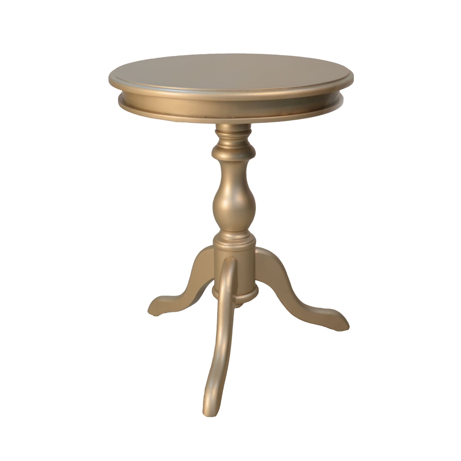 Glida Round Side Table Champagne