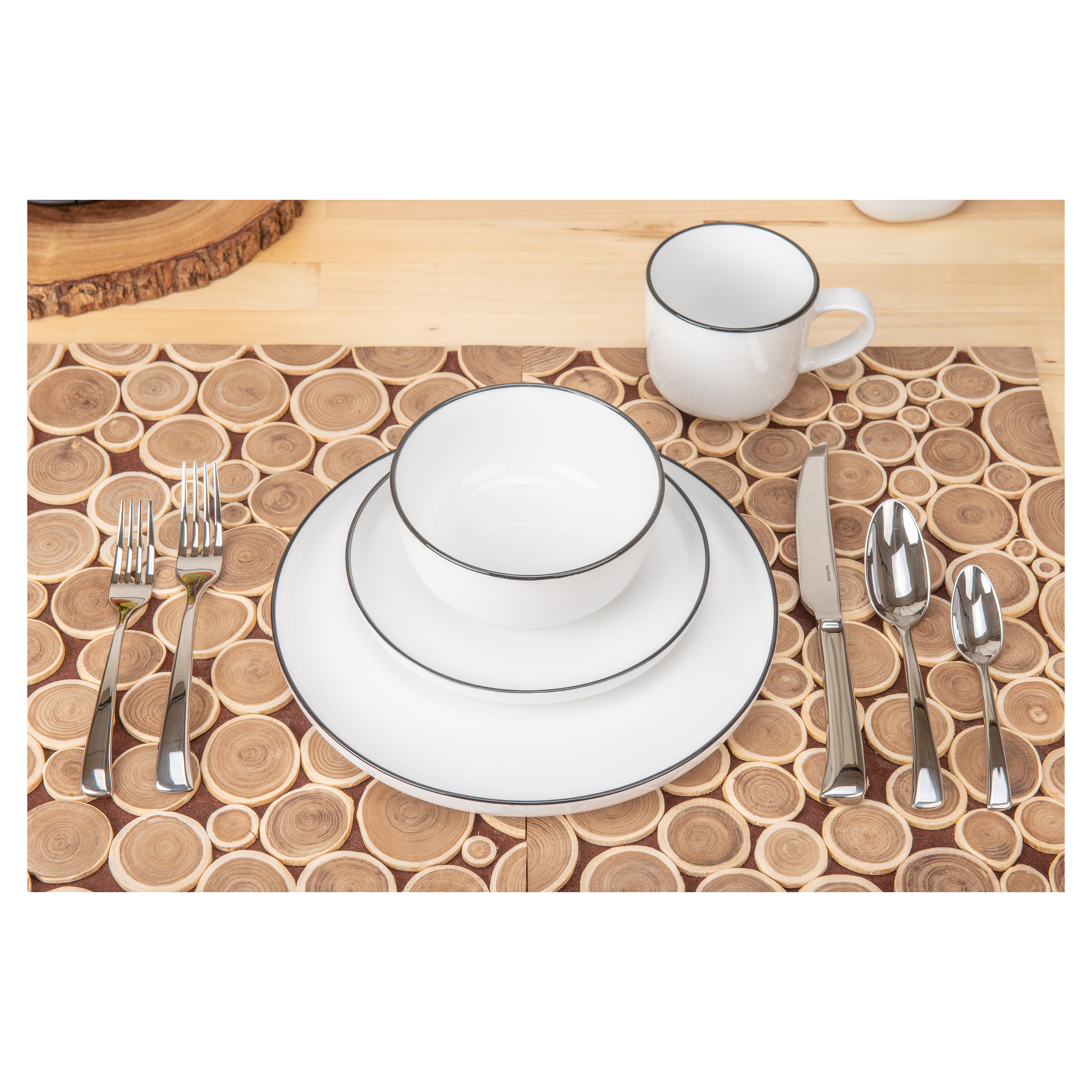 Silhouette 16 Piece Dinnerware Set