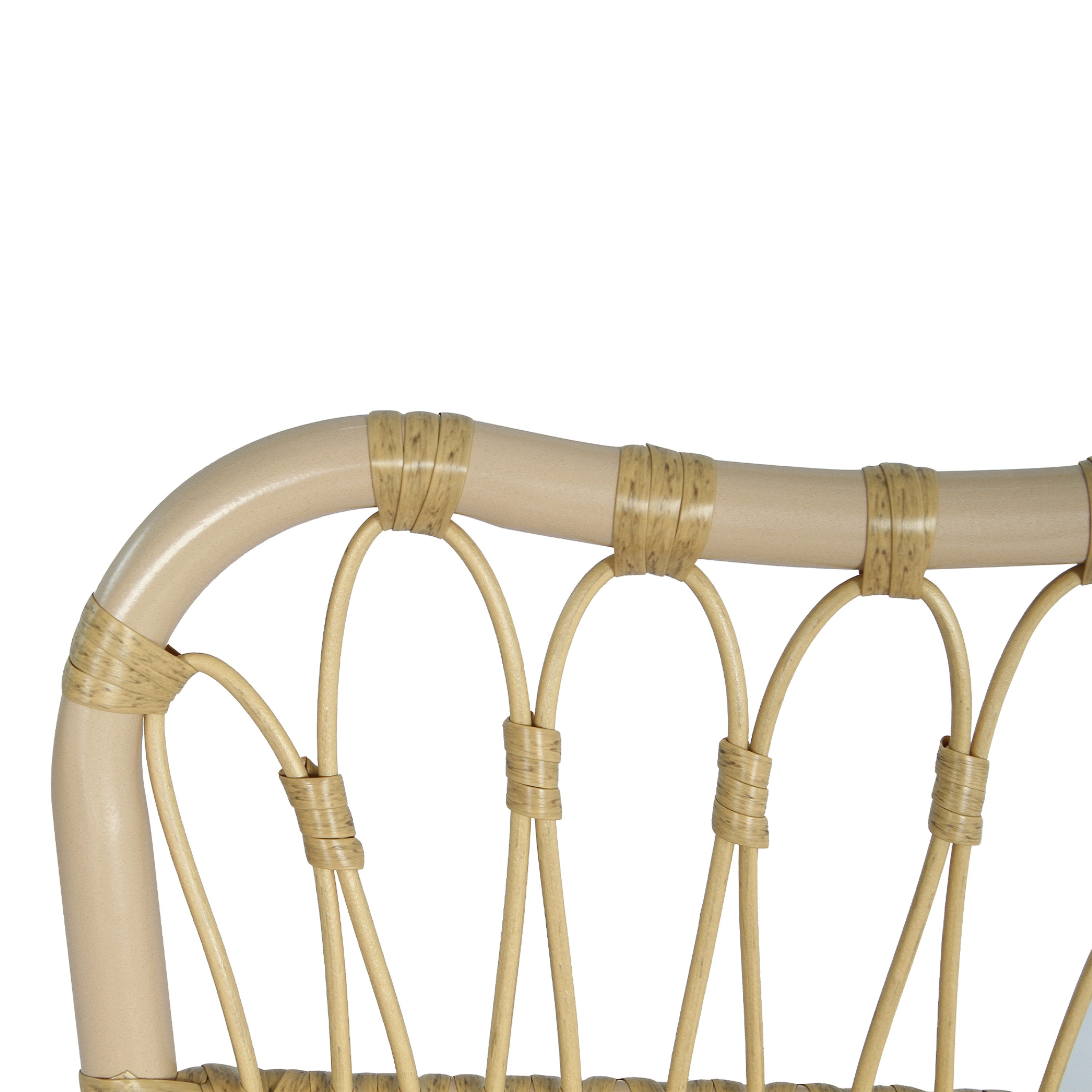 Outdoor Rattan Patio Dining Chairs, Set of 2