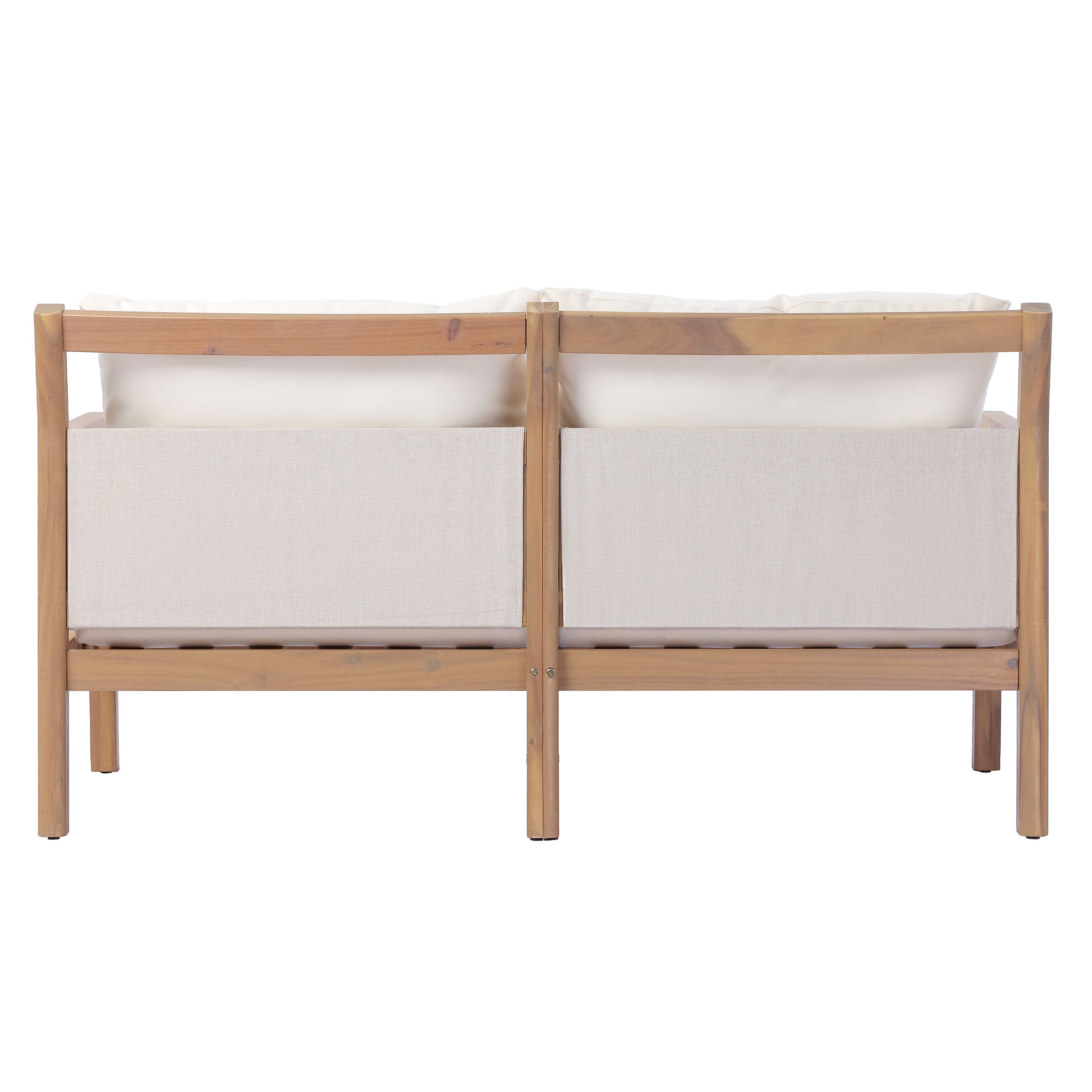 Pablo Outdoor Patio Loveseat and Coffee Table
