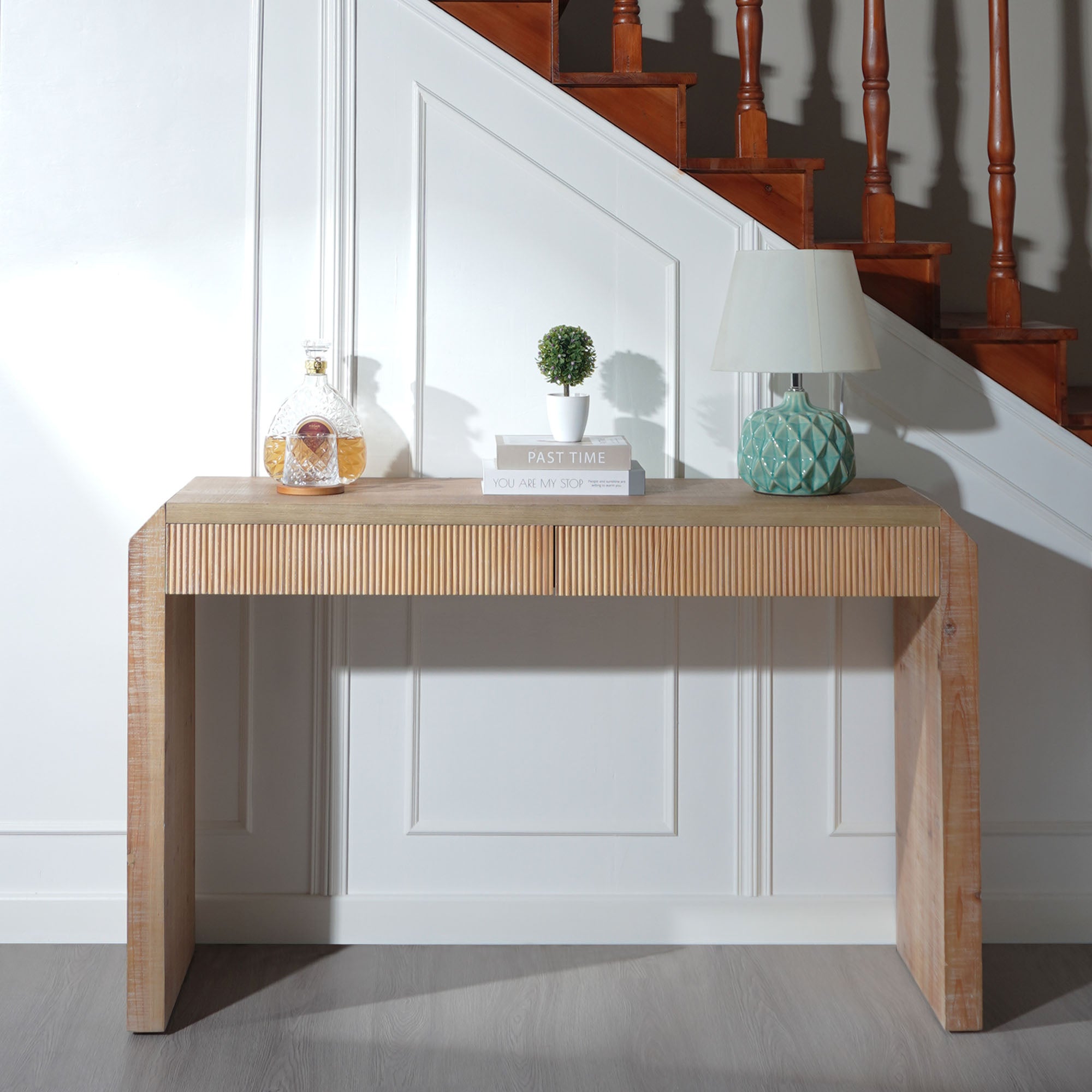 Awala Console Table with Storage Drawer