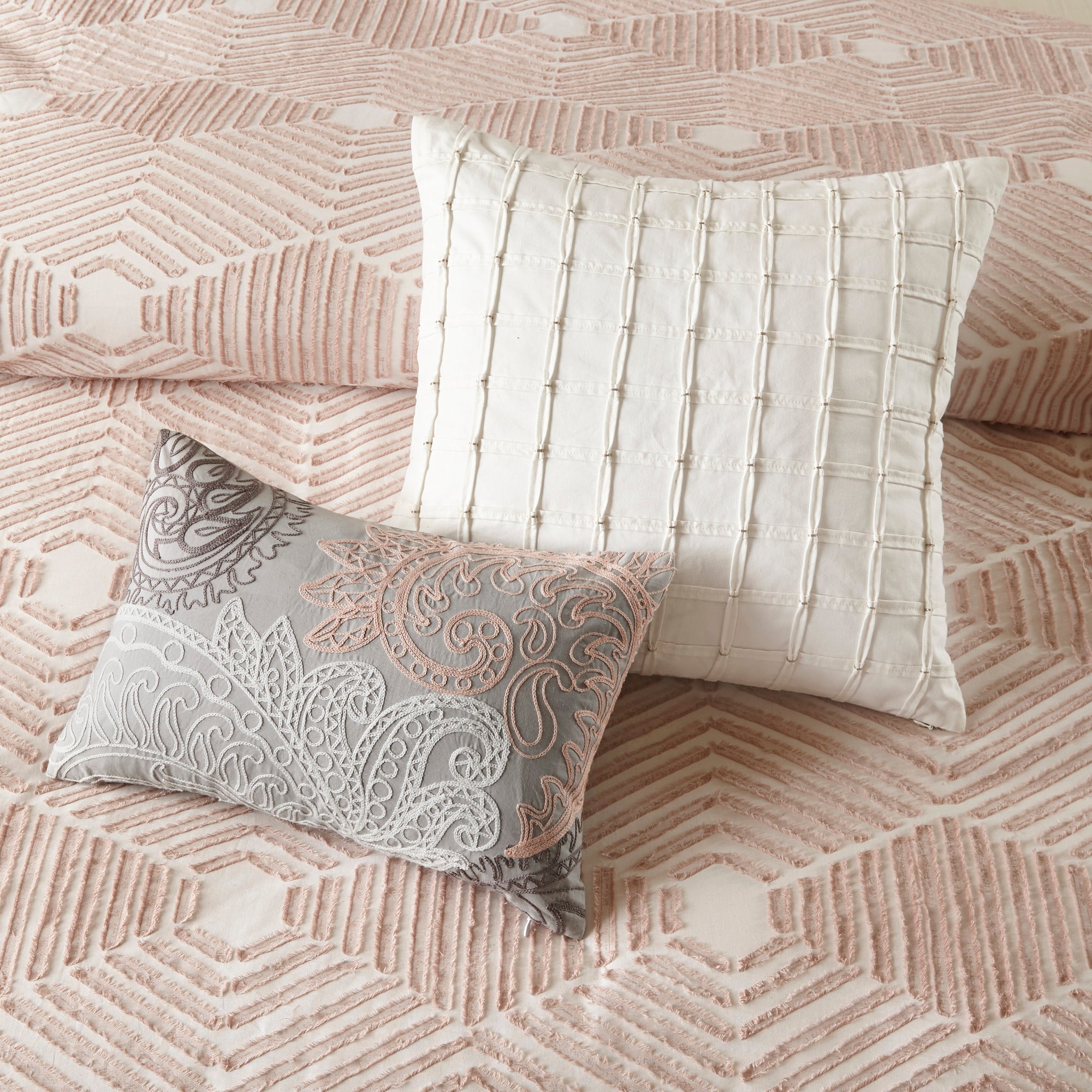 Ellipse Cotton Jacquard Comforter Set