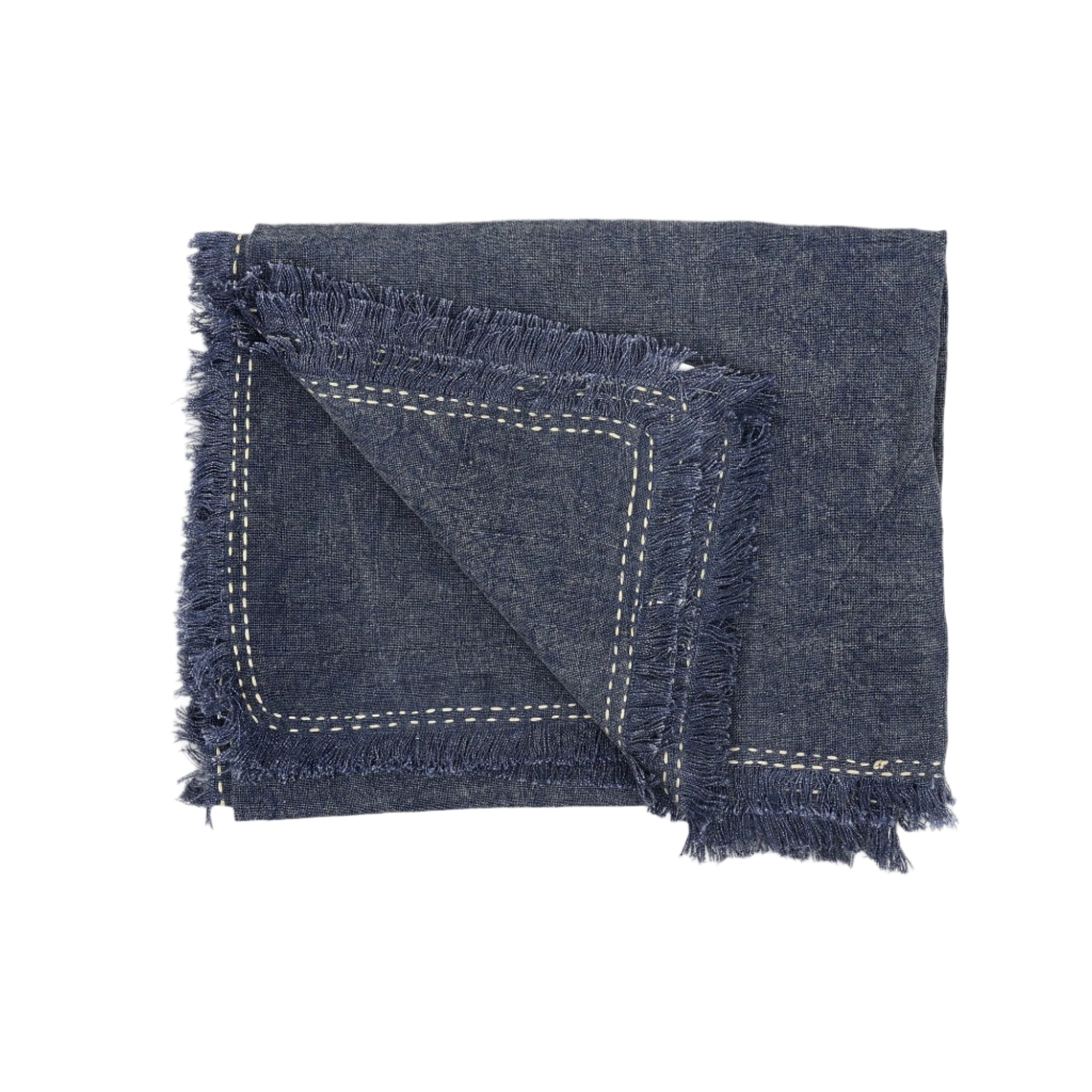 Pier 1 Linen Throw Blanket - Thumbnail 3