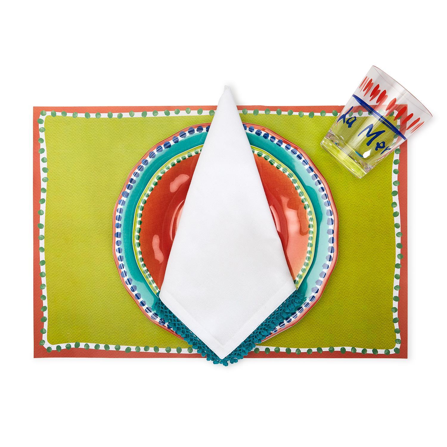 Color Play Dinner Plates, Set of 4