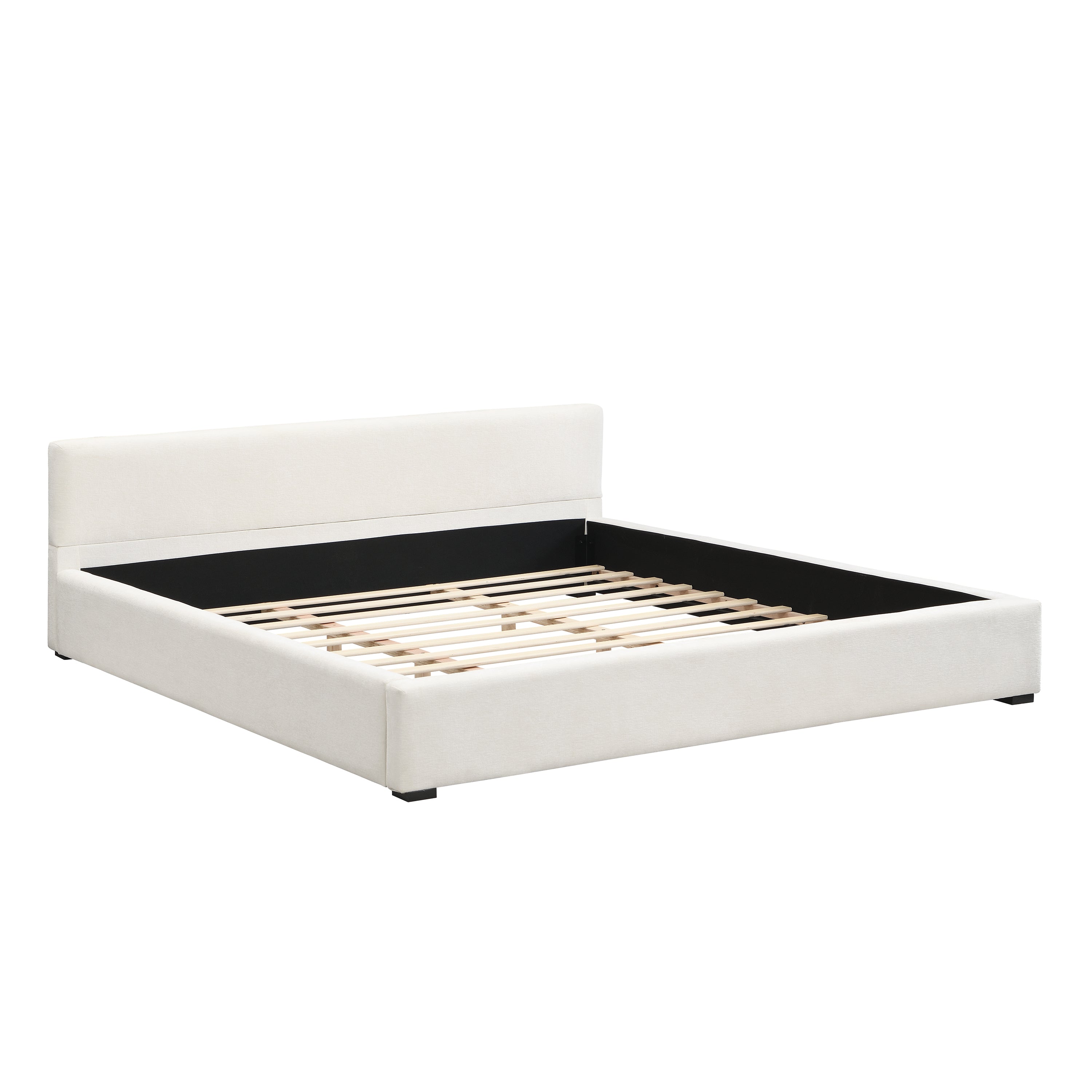 Elegant Wide-Edge Bed