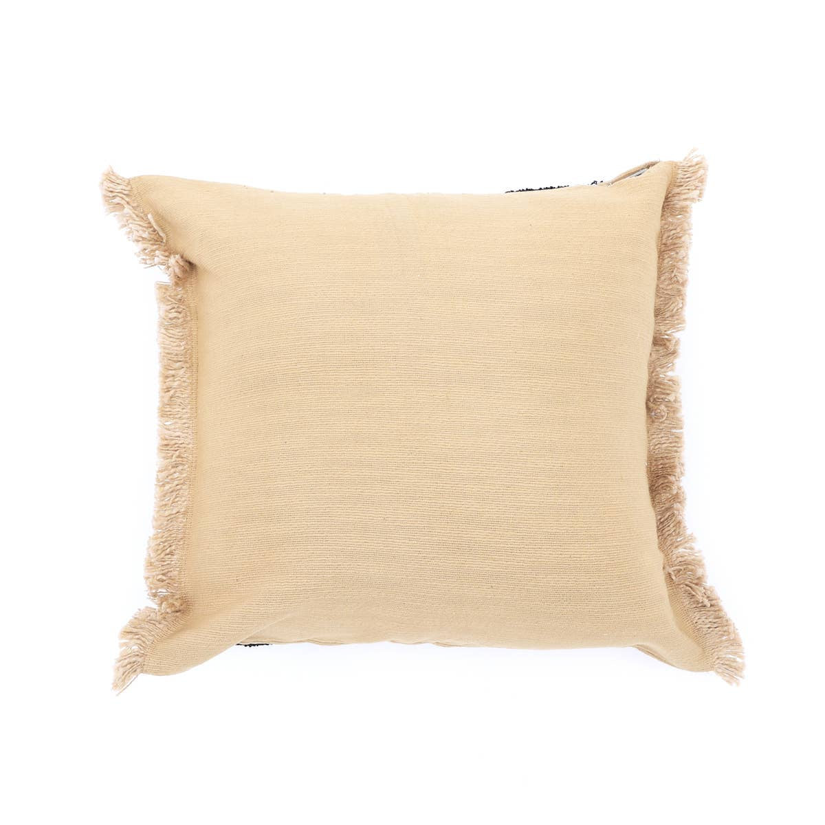 Tufted Cotton Slub Pillow