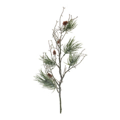 Winter-Pine-Twig-Branch-with-Pinecone-(set-of-6)-Green-Faux-Florals