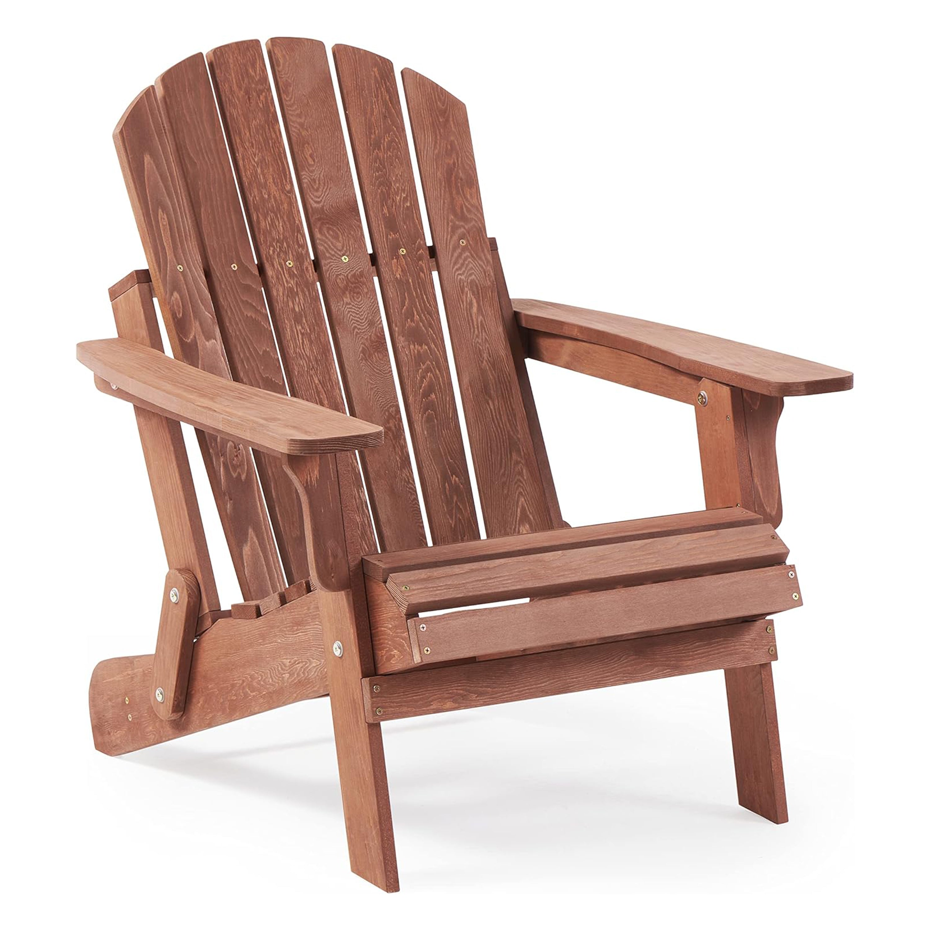 Oversized Wooden Outdoor Folding Adirondack Chair