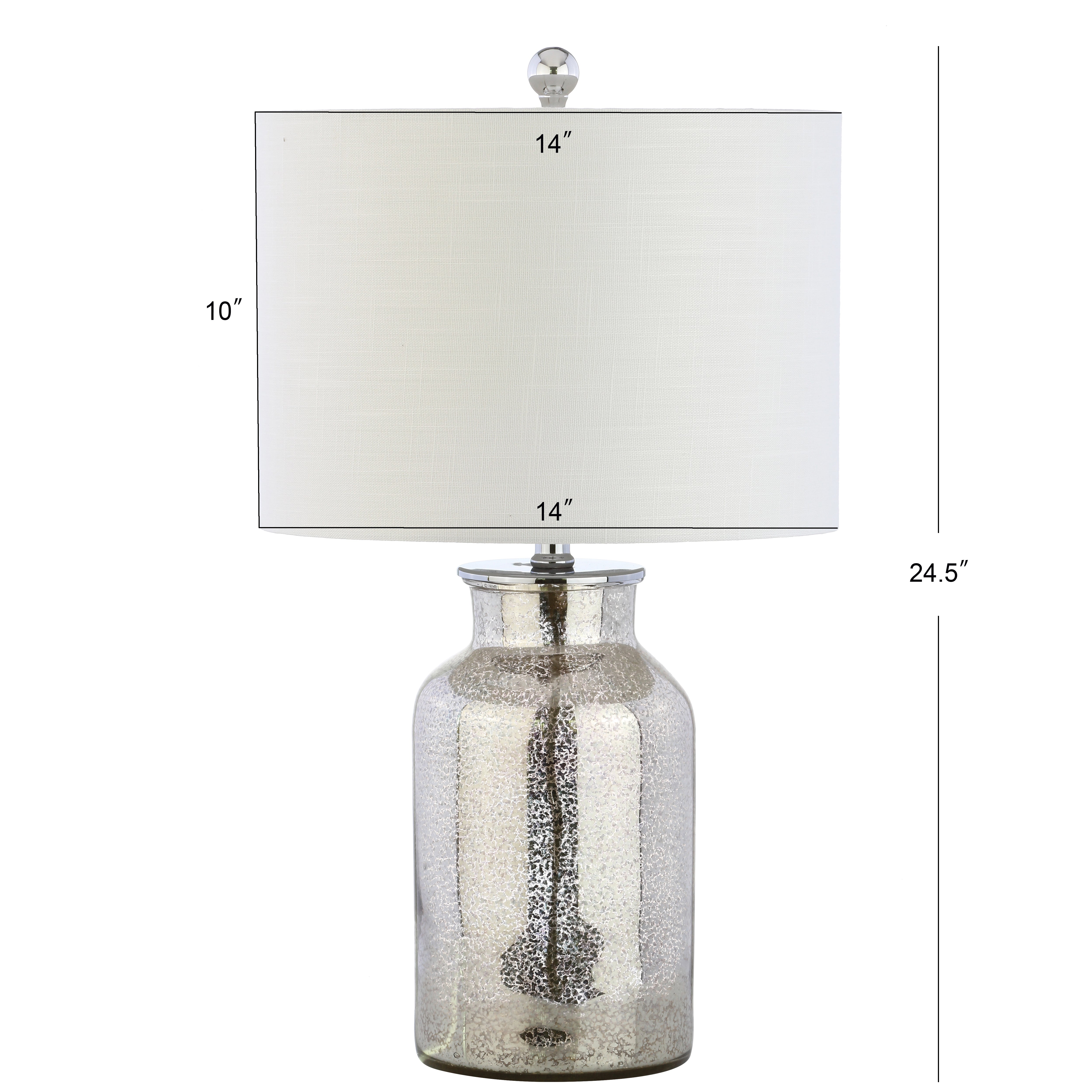 Esmee Mercury Glass LED Table Lamp