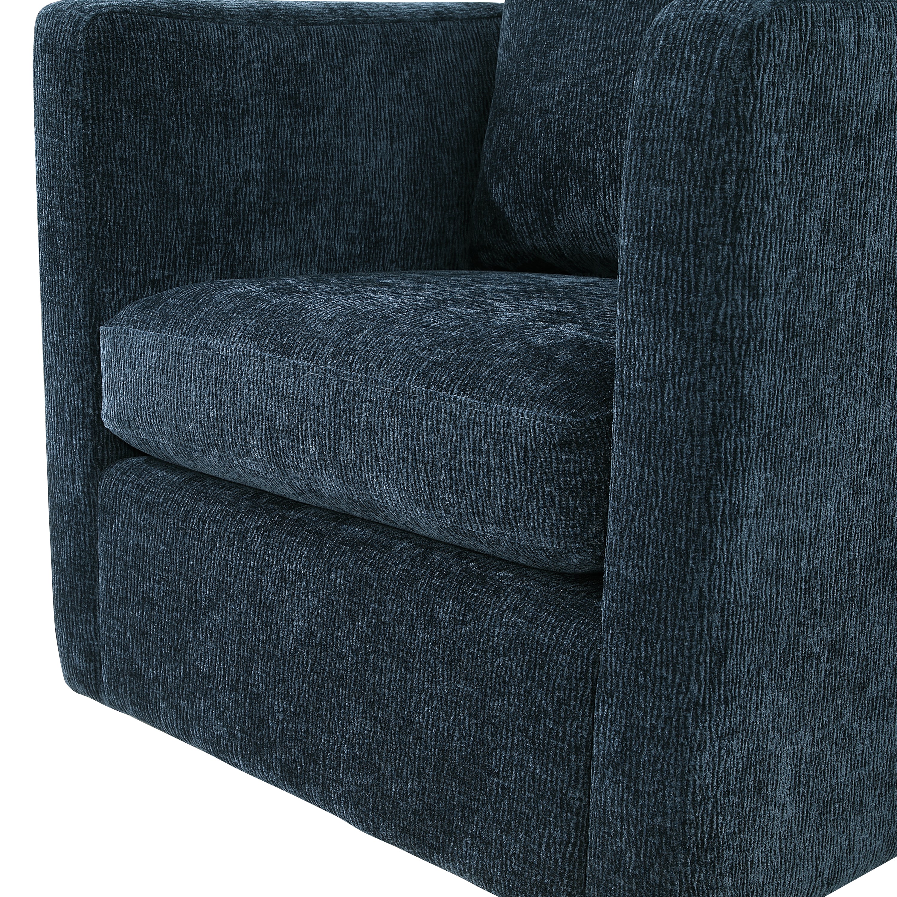 Sutton Swivel Barrel Chair with Performance Fabric