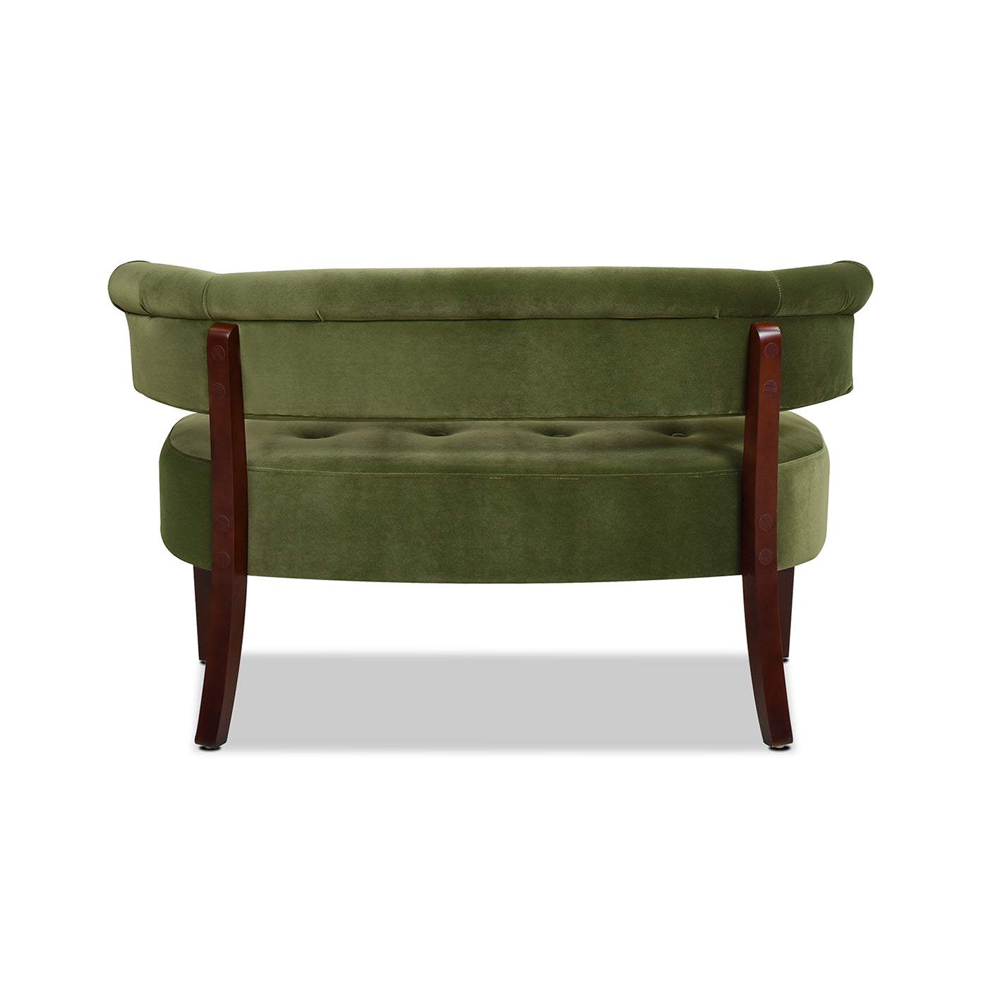 Jared Roll Arm Tufted Bench Settee