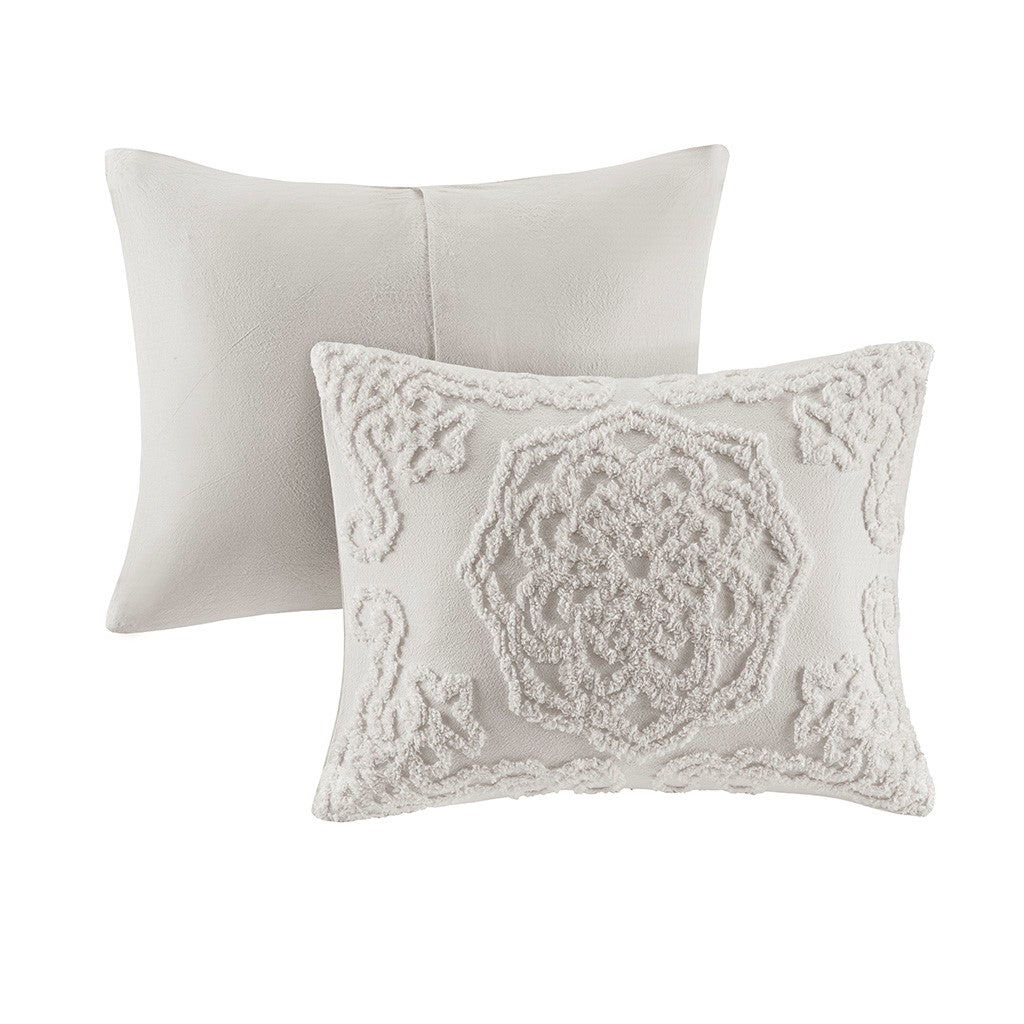 Laetitia 2-Piece Cotton Chenille Comforter Set