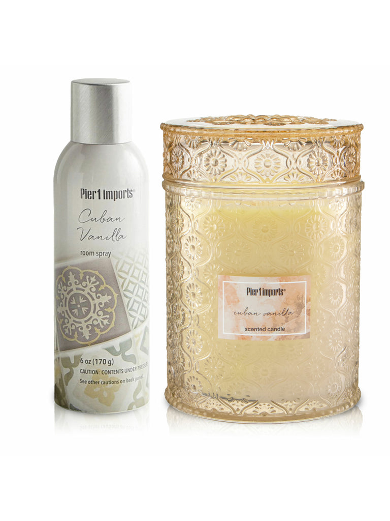 Pier 1 Soy Luxe Candle And Room Spray Set