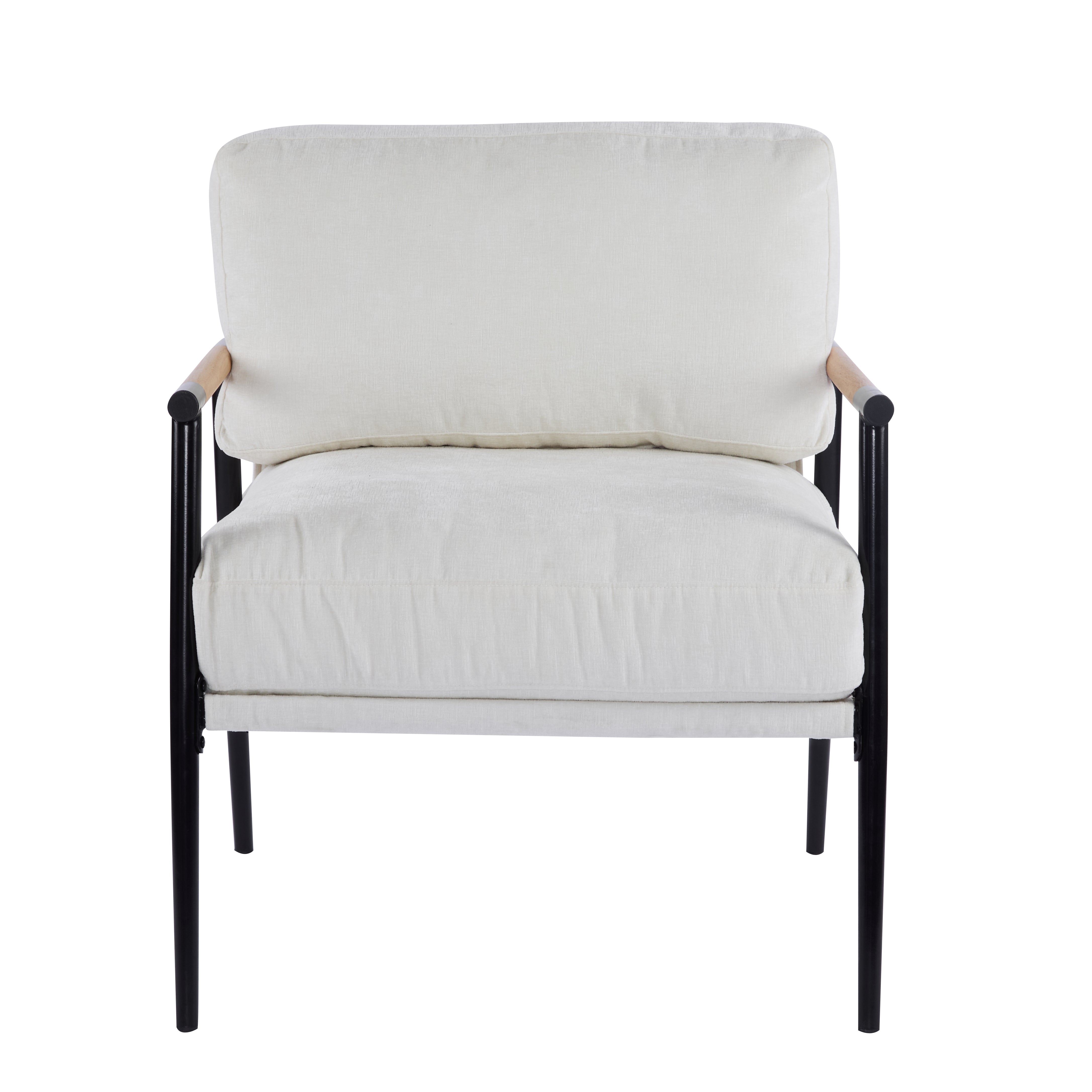 Portwyn Modern Accent Chair with Plush Cushions