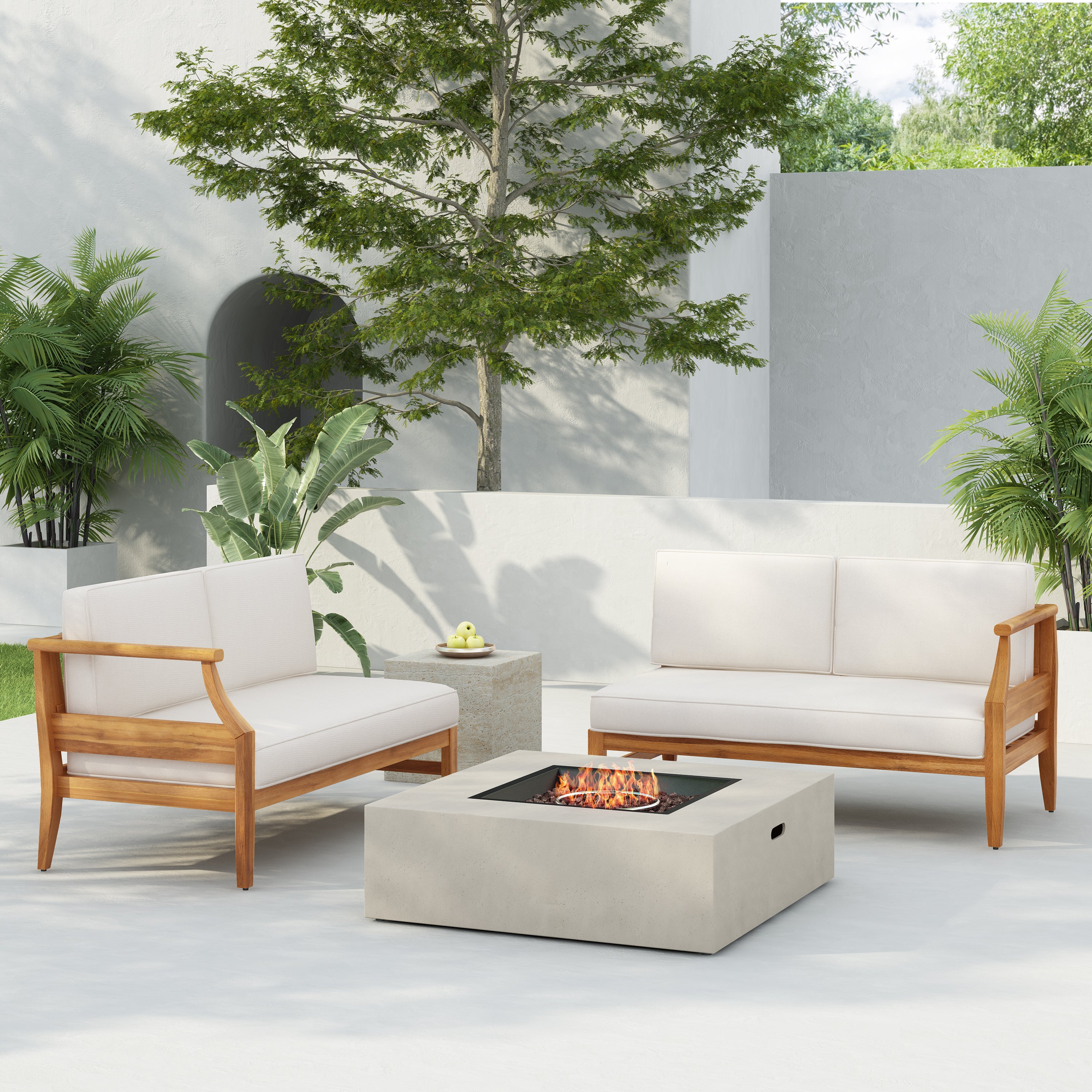 Aston Outdoor Loveseat Set