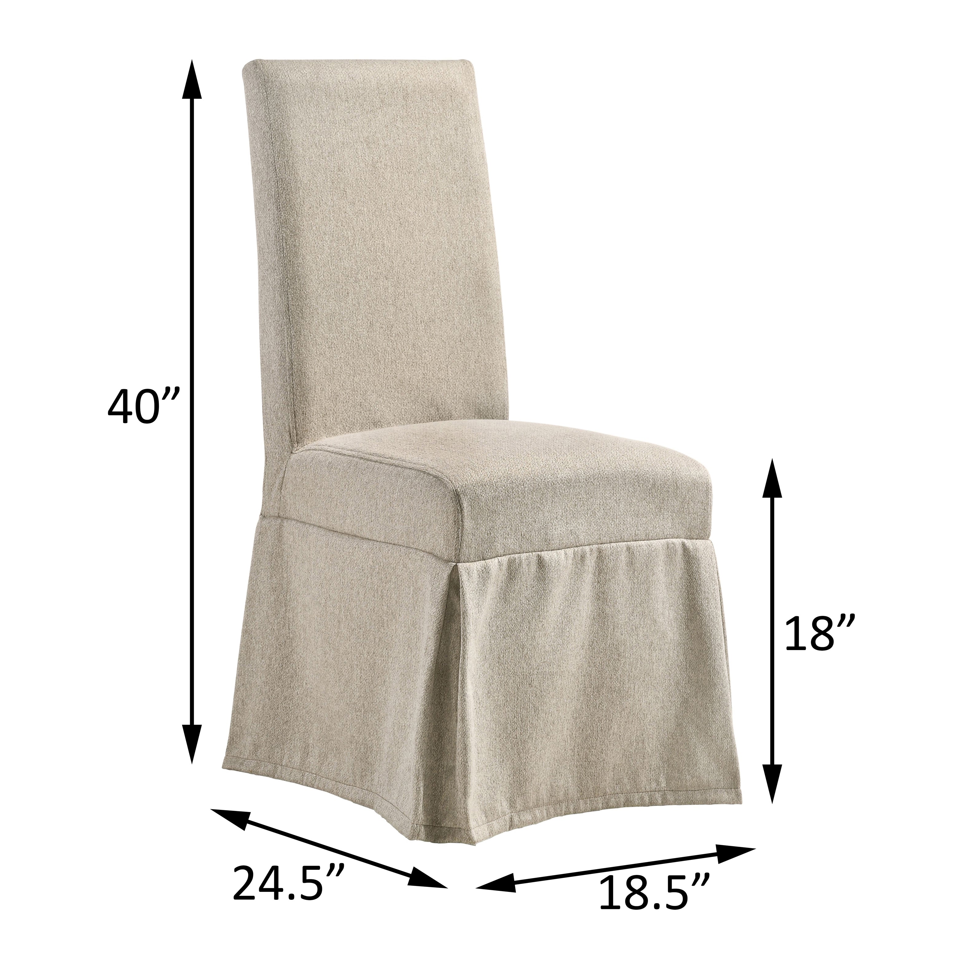 Slip Cover-Look Dining Chair, Set of 2