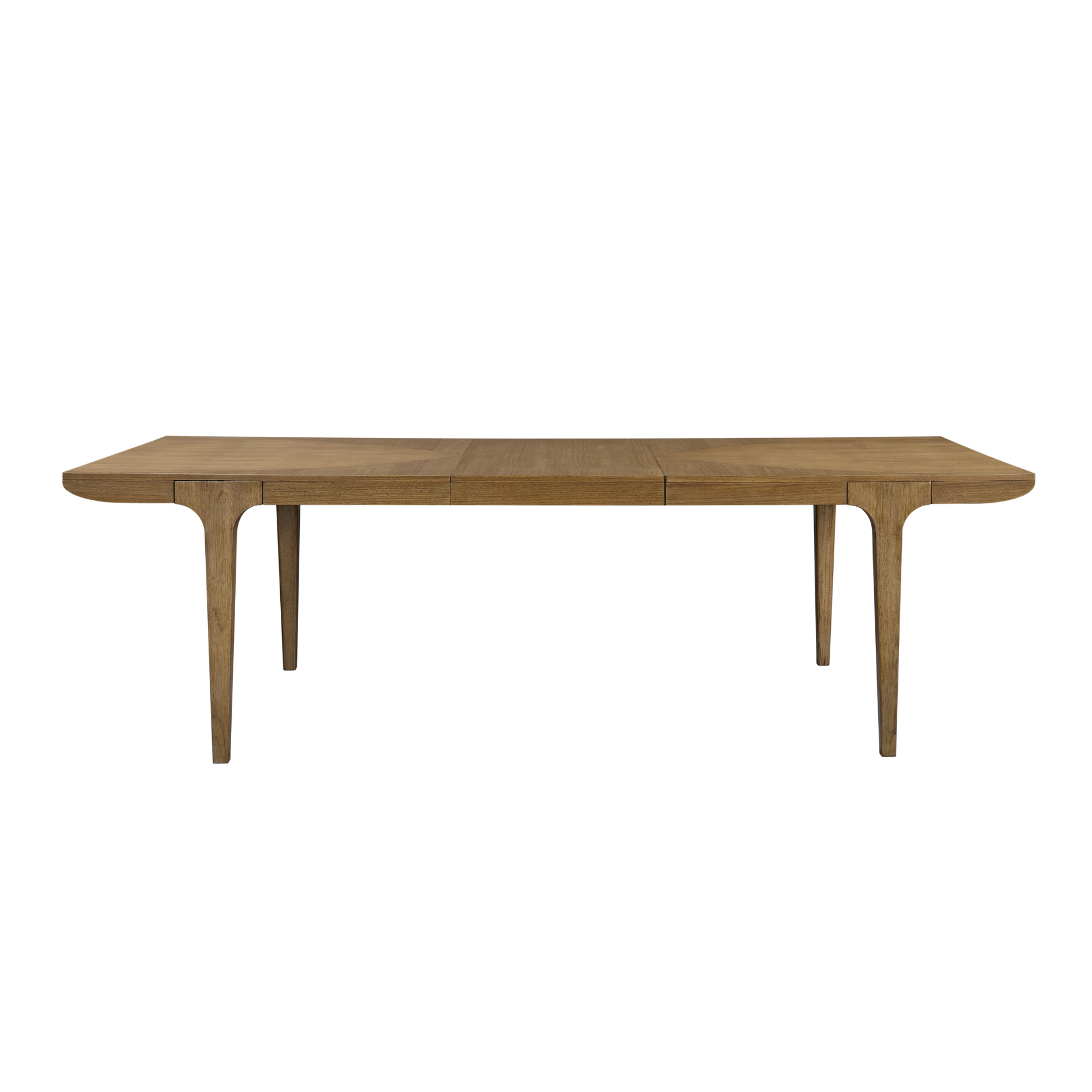 Eucalyptus Mid Century Modern Extendable Dining Table