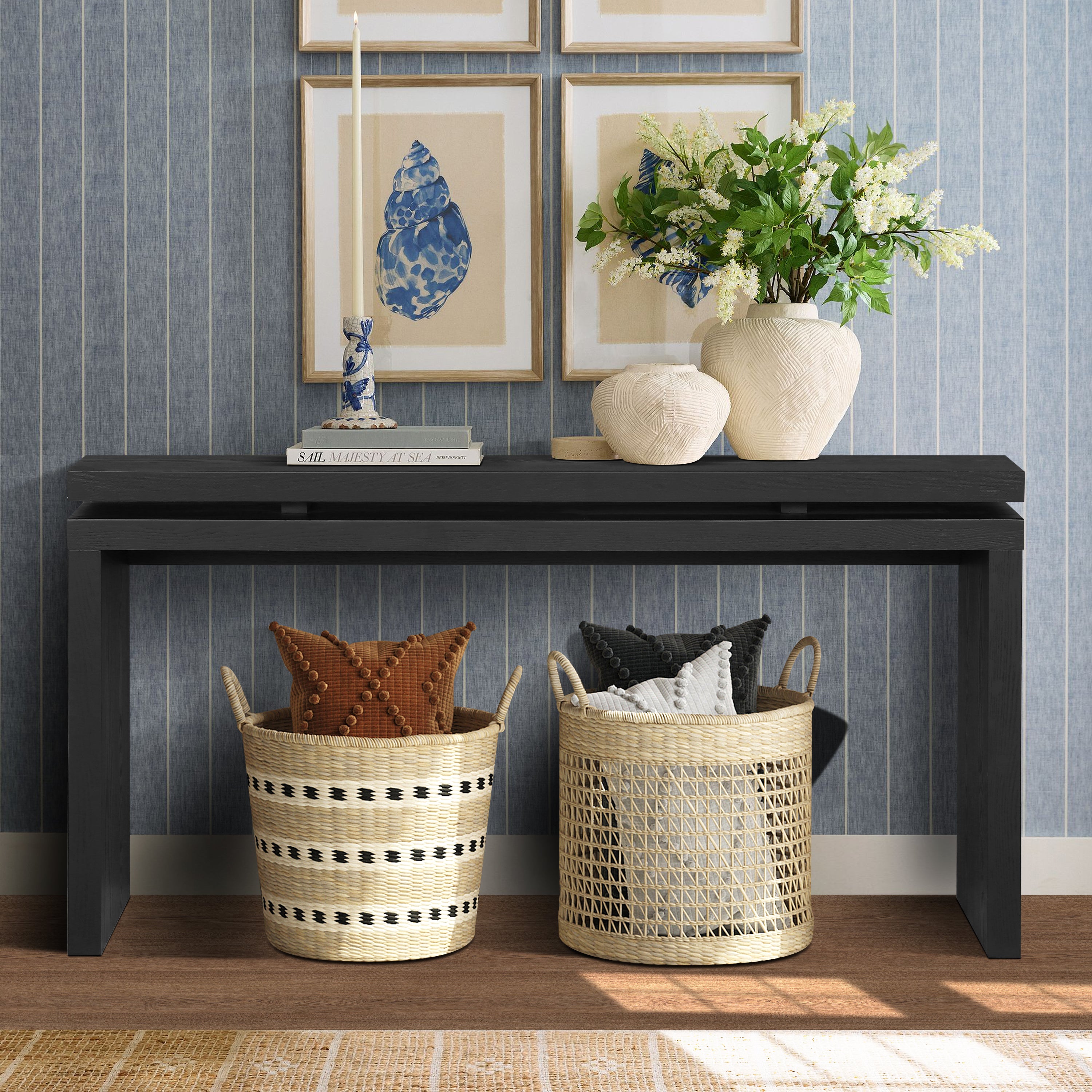 60'' Farmhouse Console Table