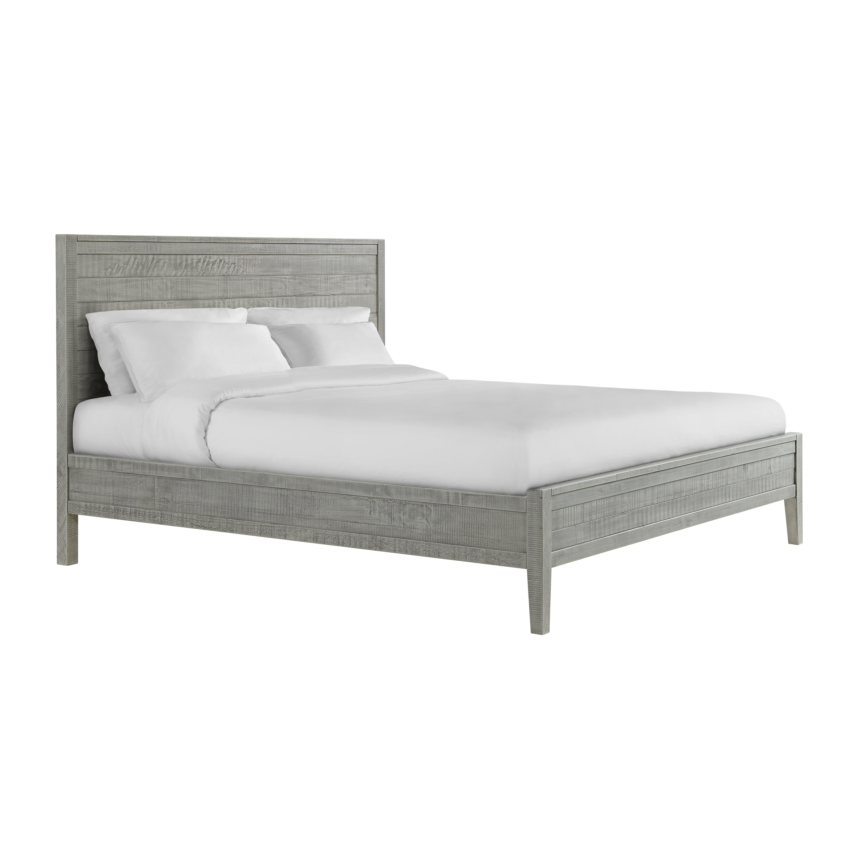 Arden 4-Piece Wood Bedroom Set with Bed, 2-Drawer Nightstand, 5-Drawer Chest, 6-Drawer Dresser