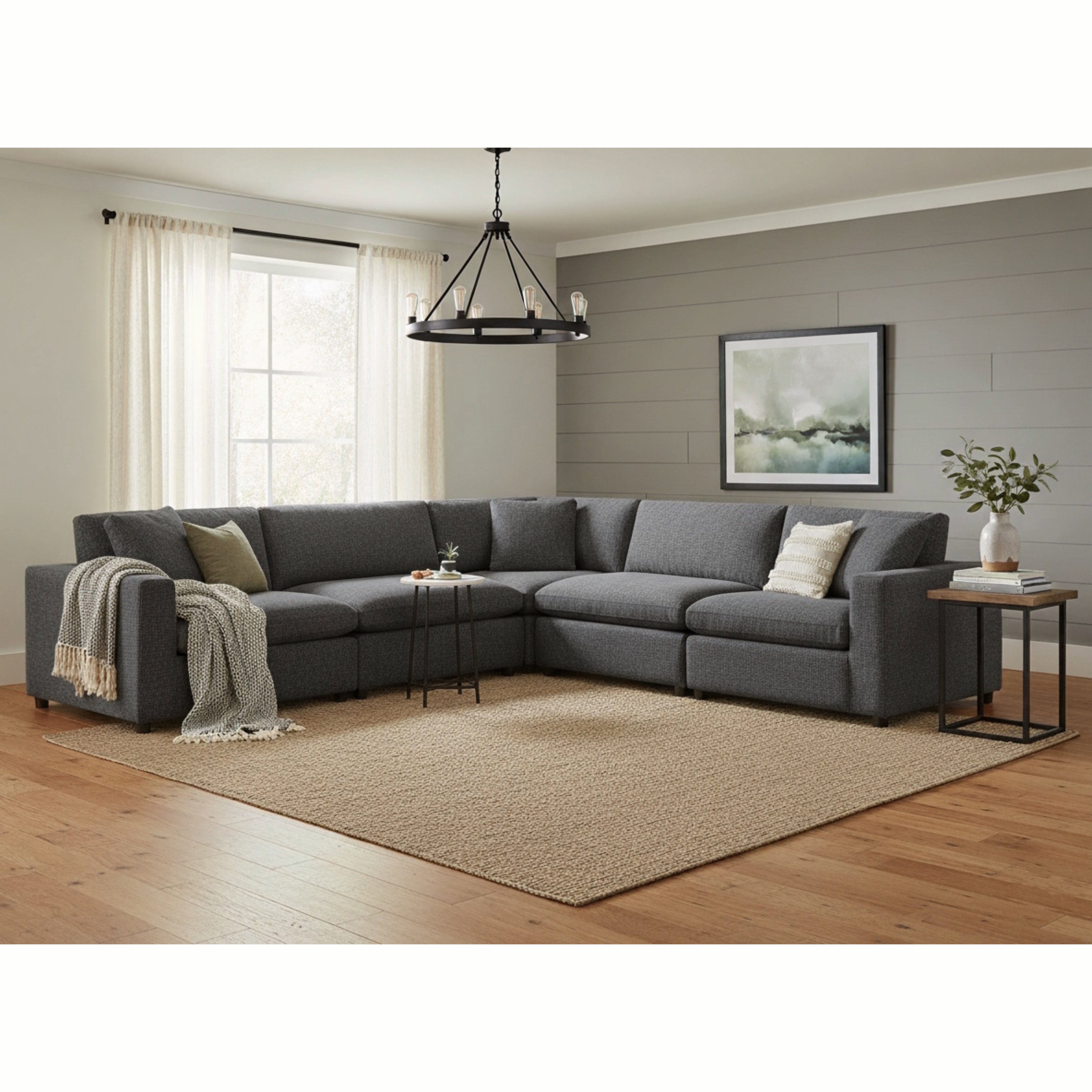 Cassandra Modular 5-Piece Sectional