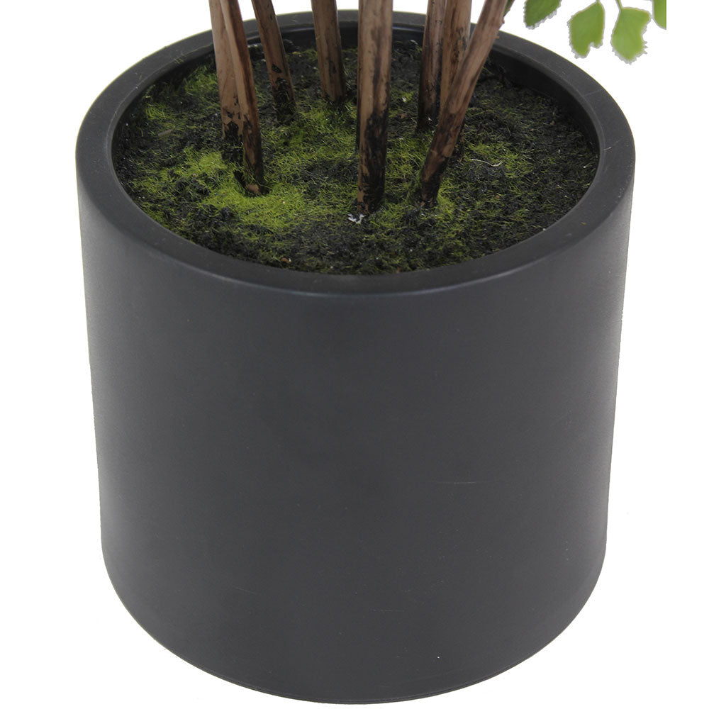 Faux Maidenhair Fern with Pot, 48 In