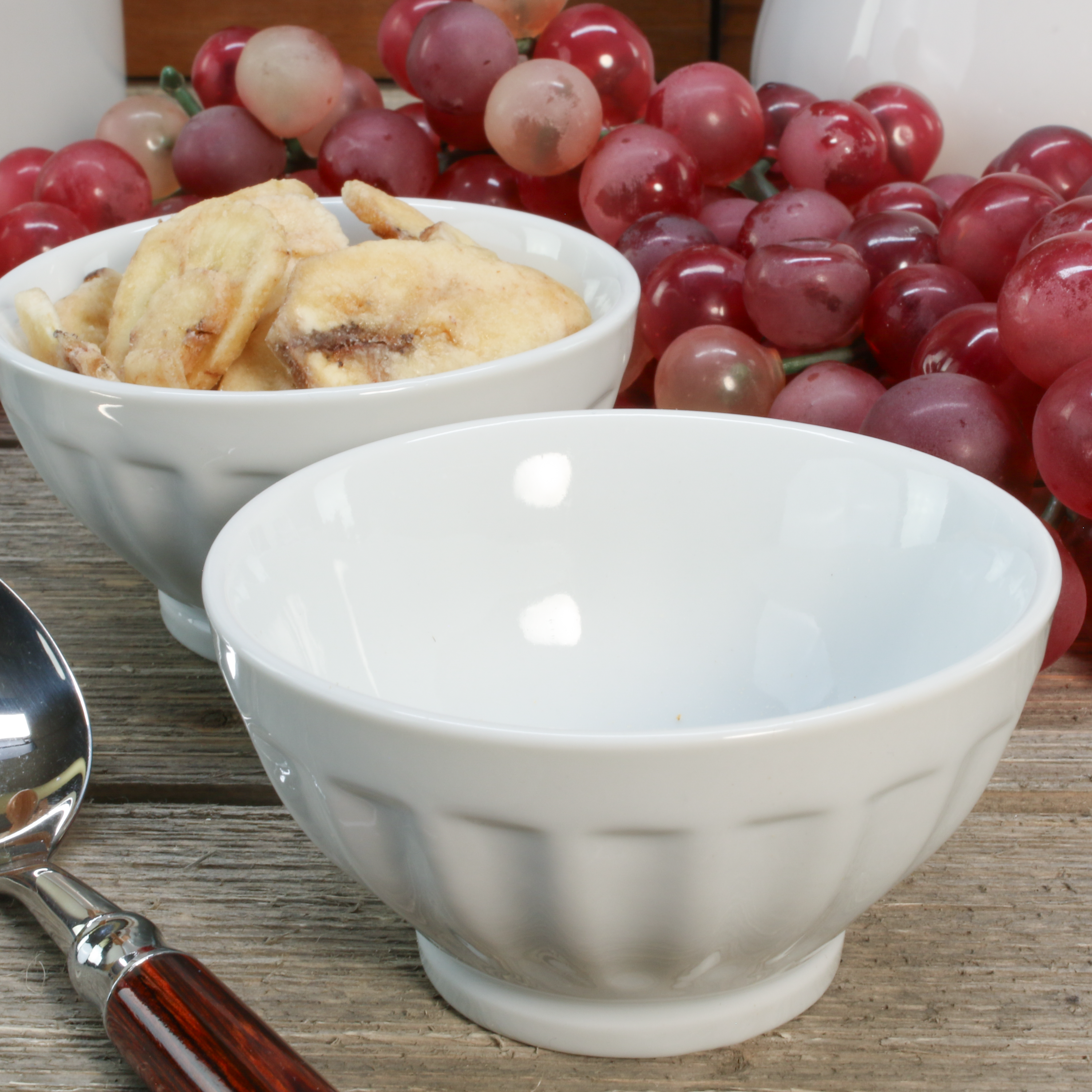 Footed Bowls, Set of 4
